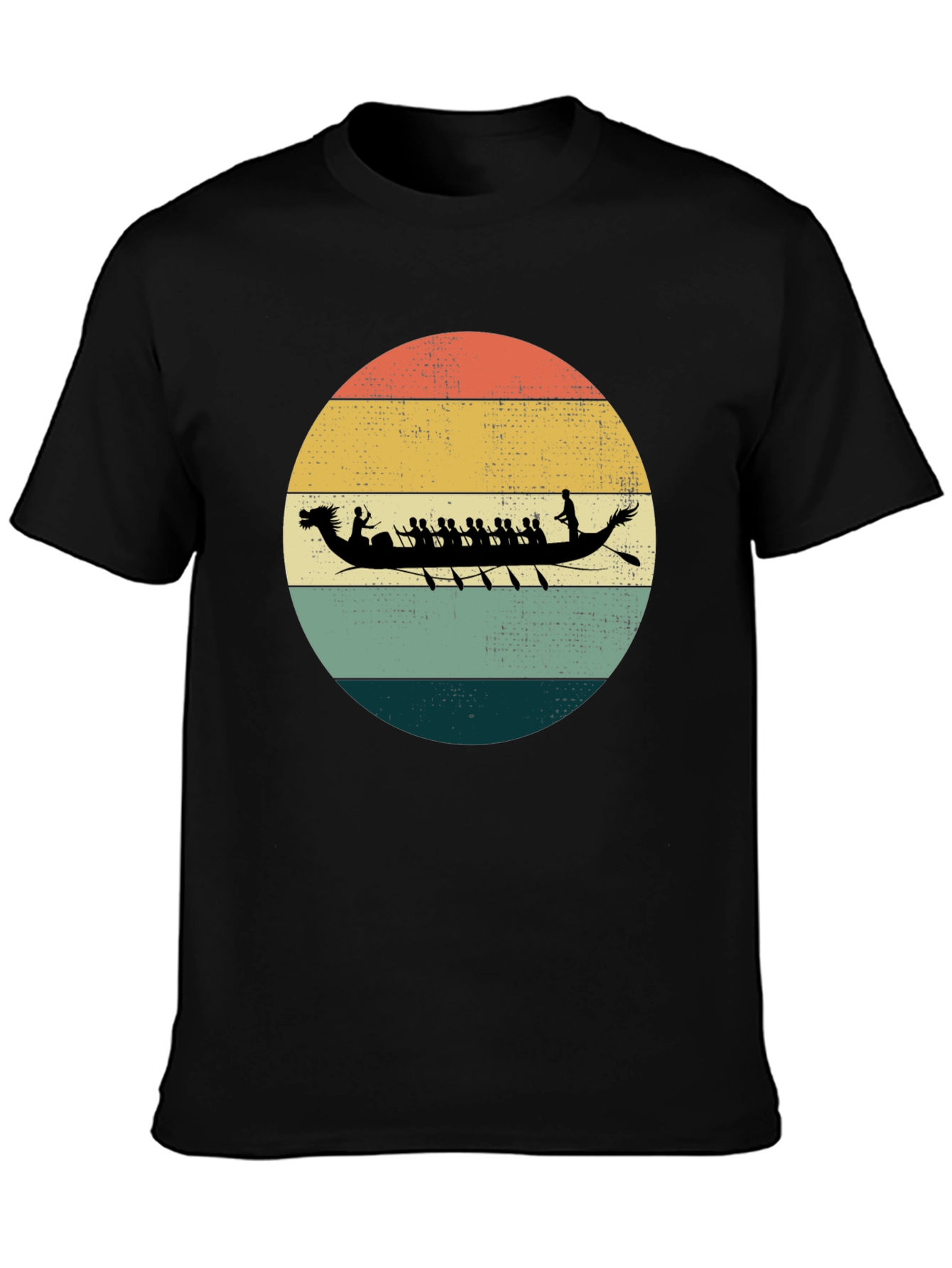 Retro Dragon Boat Racing T-Shirt