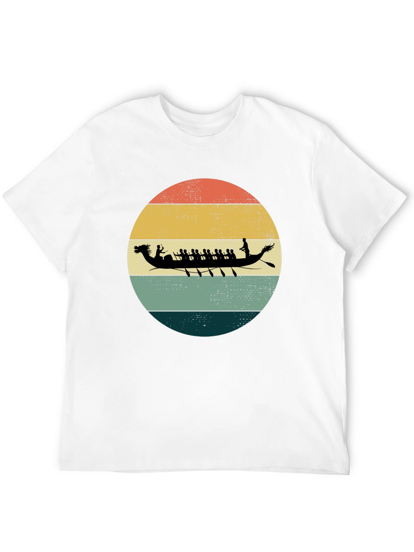 Retro Dragon Boat Racing T-Shirt