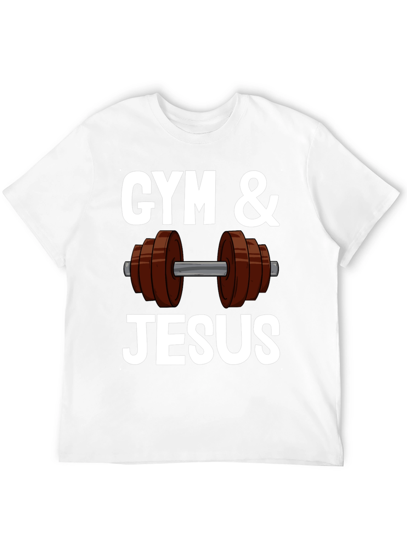 Gym & Jesus T-Shirt - Fitness & Faith Apparel