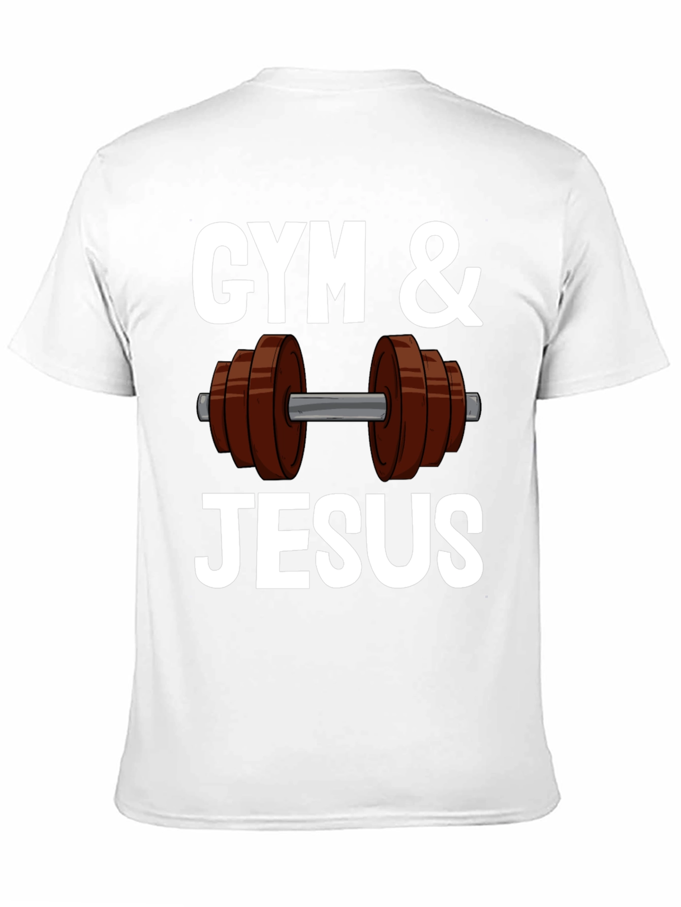 Gym & Jesus T-Shirt - Fitness & Faith Apparel