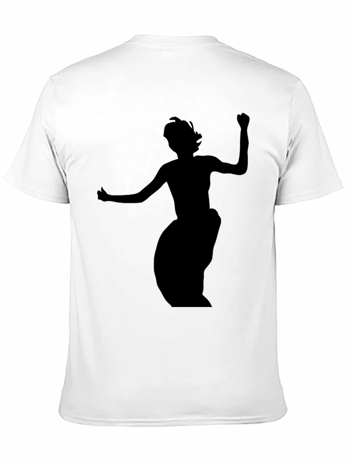 Silhouette Dancer Graphic Black T-Shirt