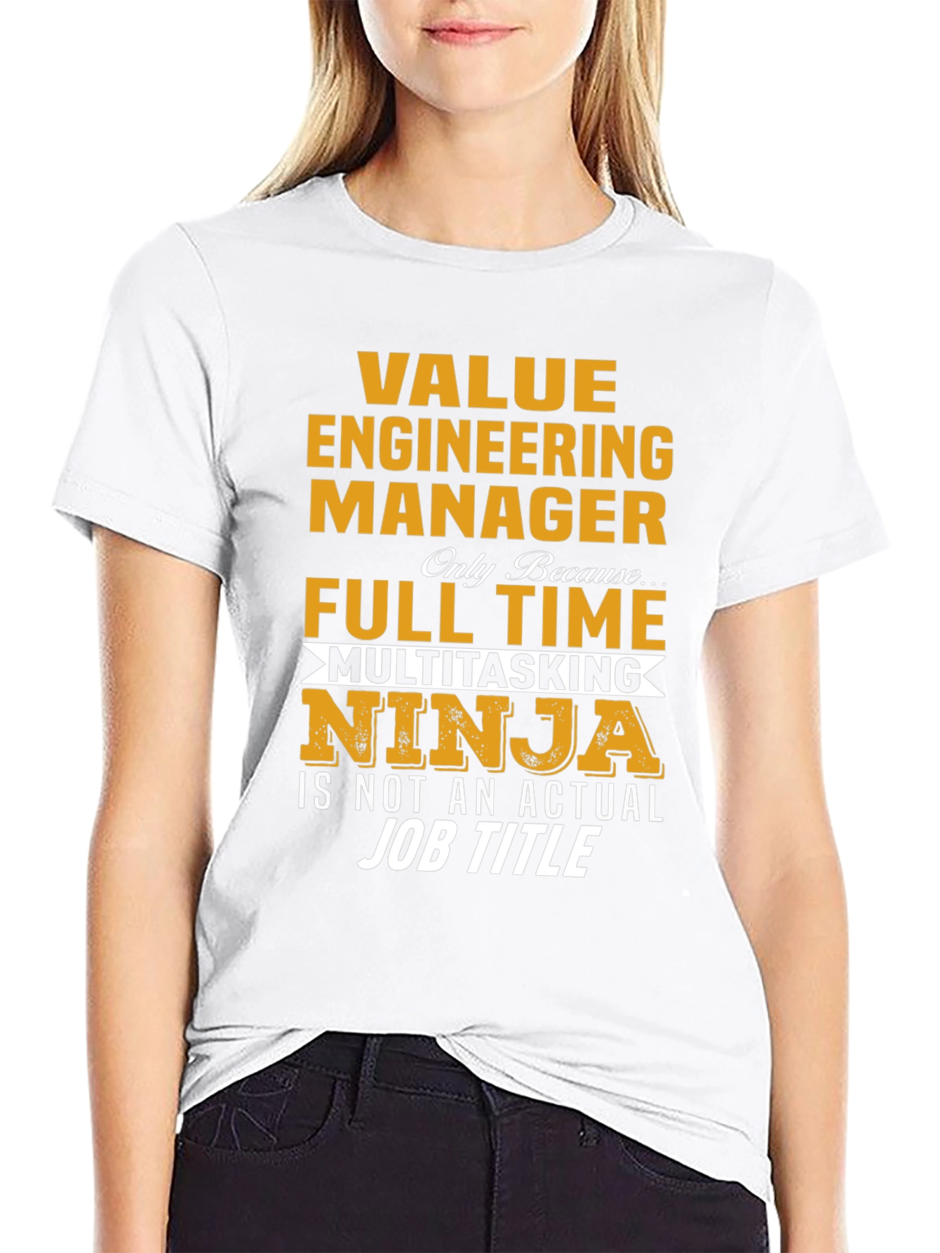 Value Engineering Manager Ninja T-Shirt