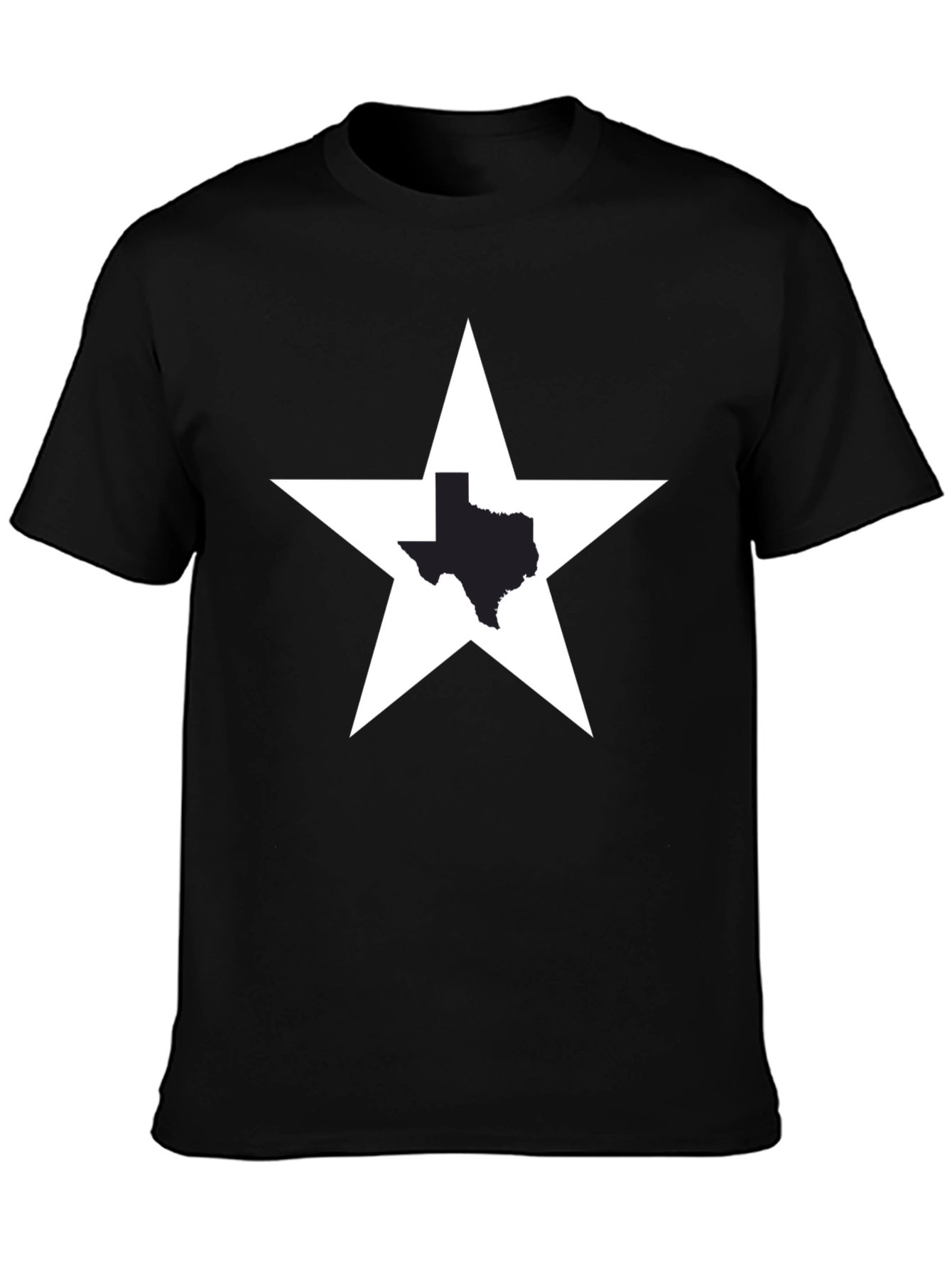 Texas Star State Pride Black T-Shirt