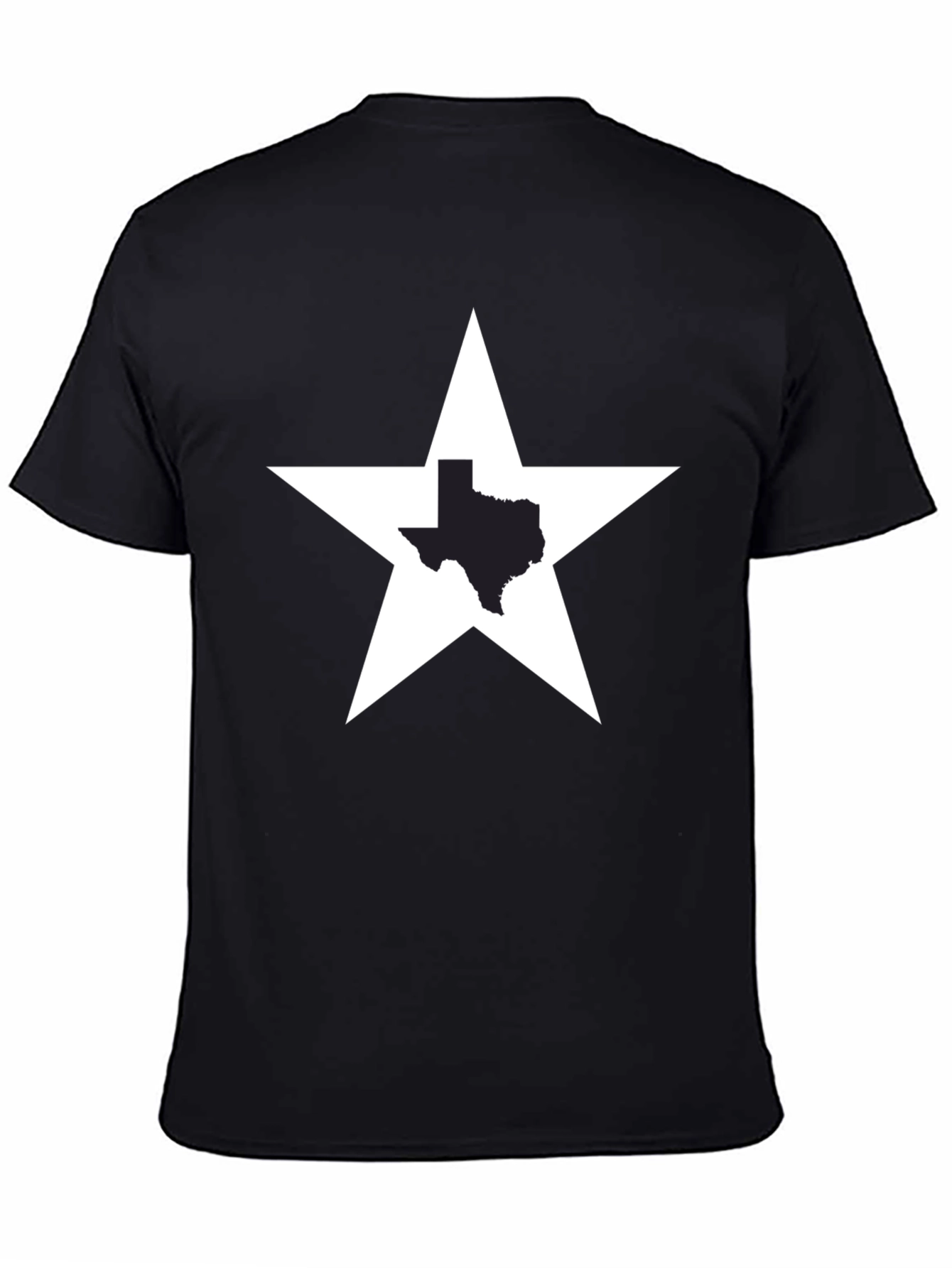Texas Star State Pride Black T-Shirt