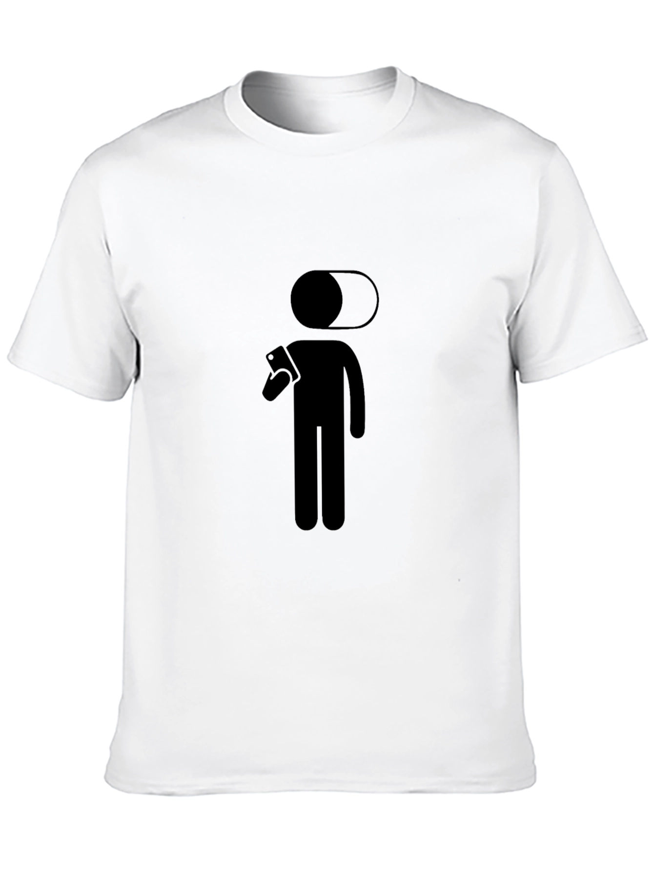 Off The Grid Mode T-Shirt - Black Casual Tee