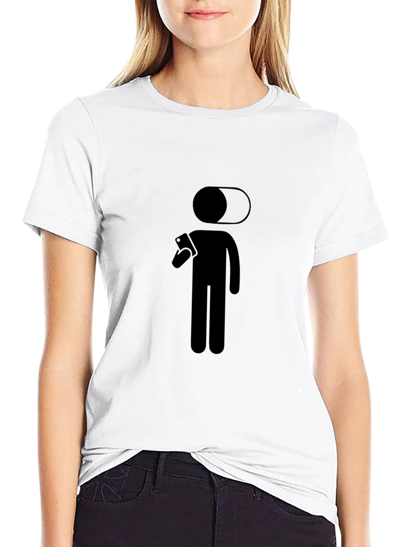 Off The Grid Mode T-Shirt - Black Casual Tee