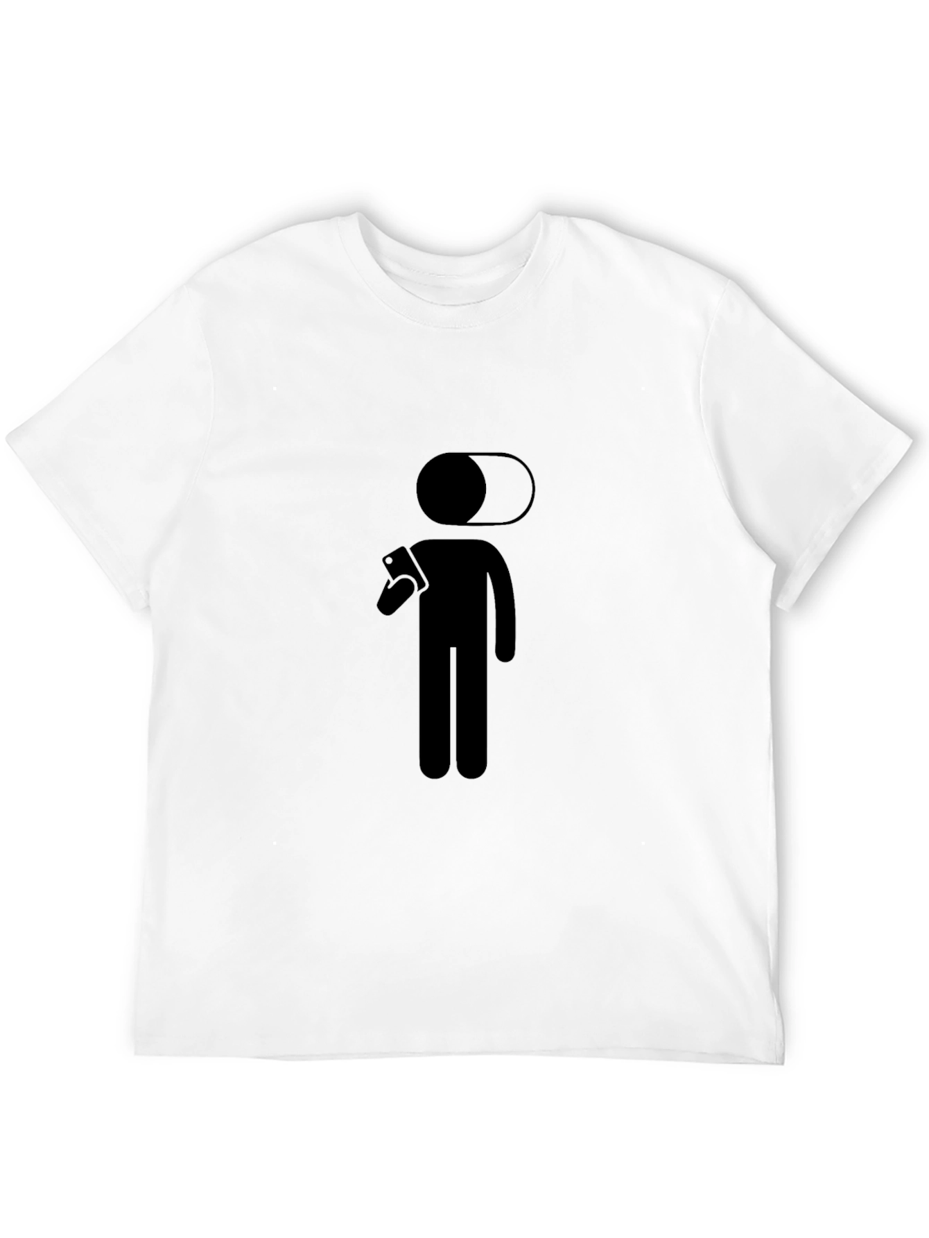 Off The Grid Mode T-Shirt - Black Casual Tee