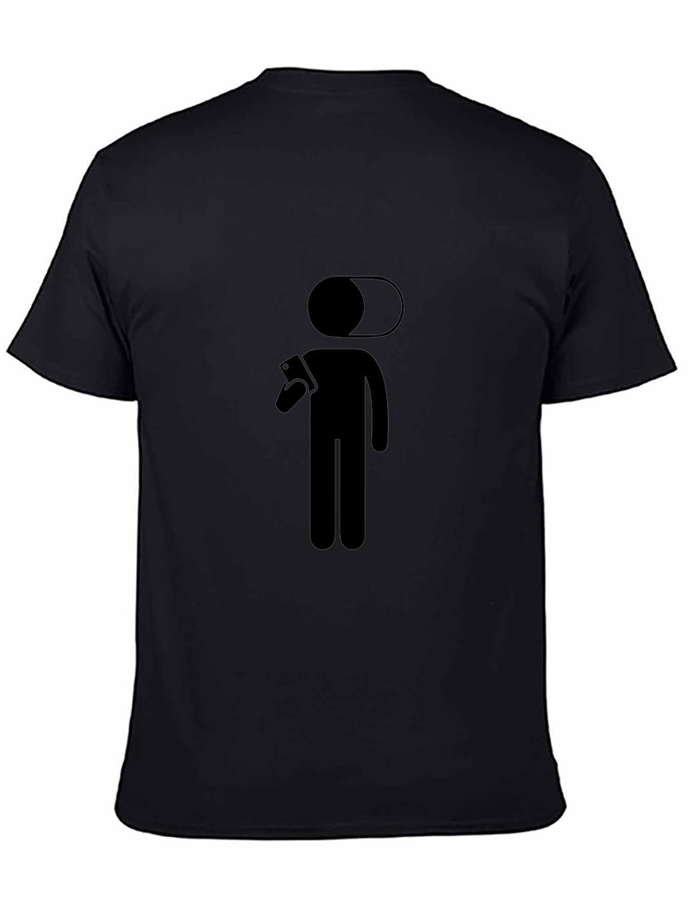 Off The Grid Mode T-Shirt - Black Casual Tee