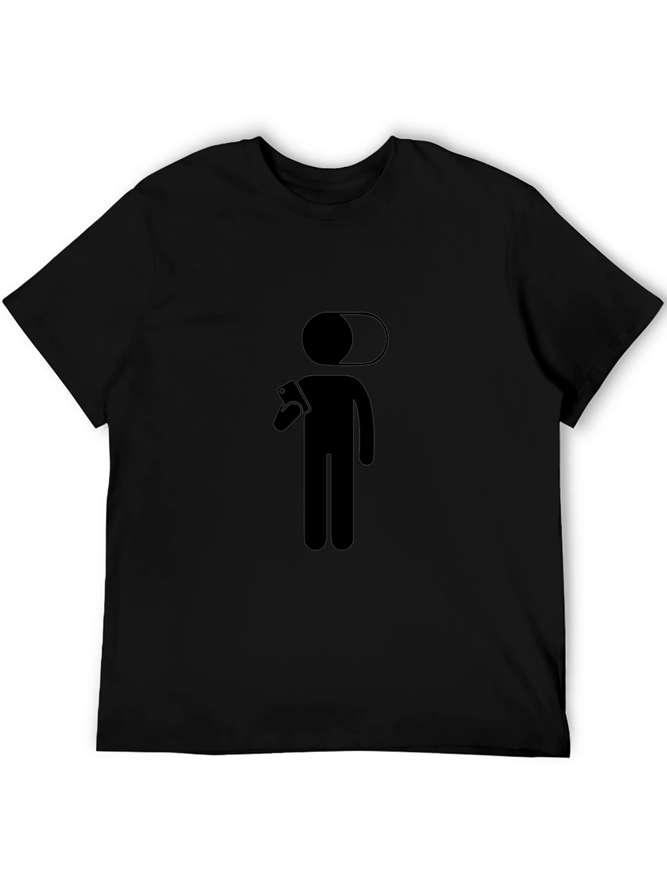 Off The Grid Mode T-Shirt - Black Casual Tee