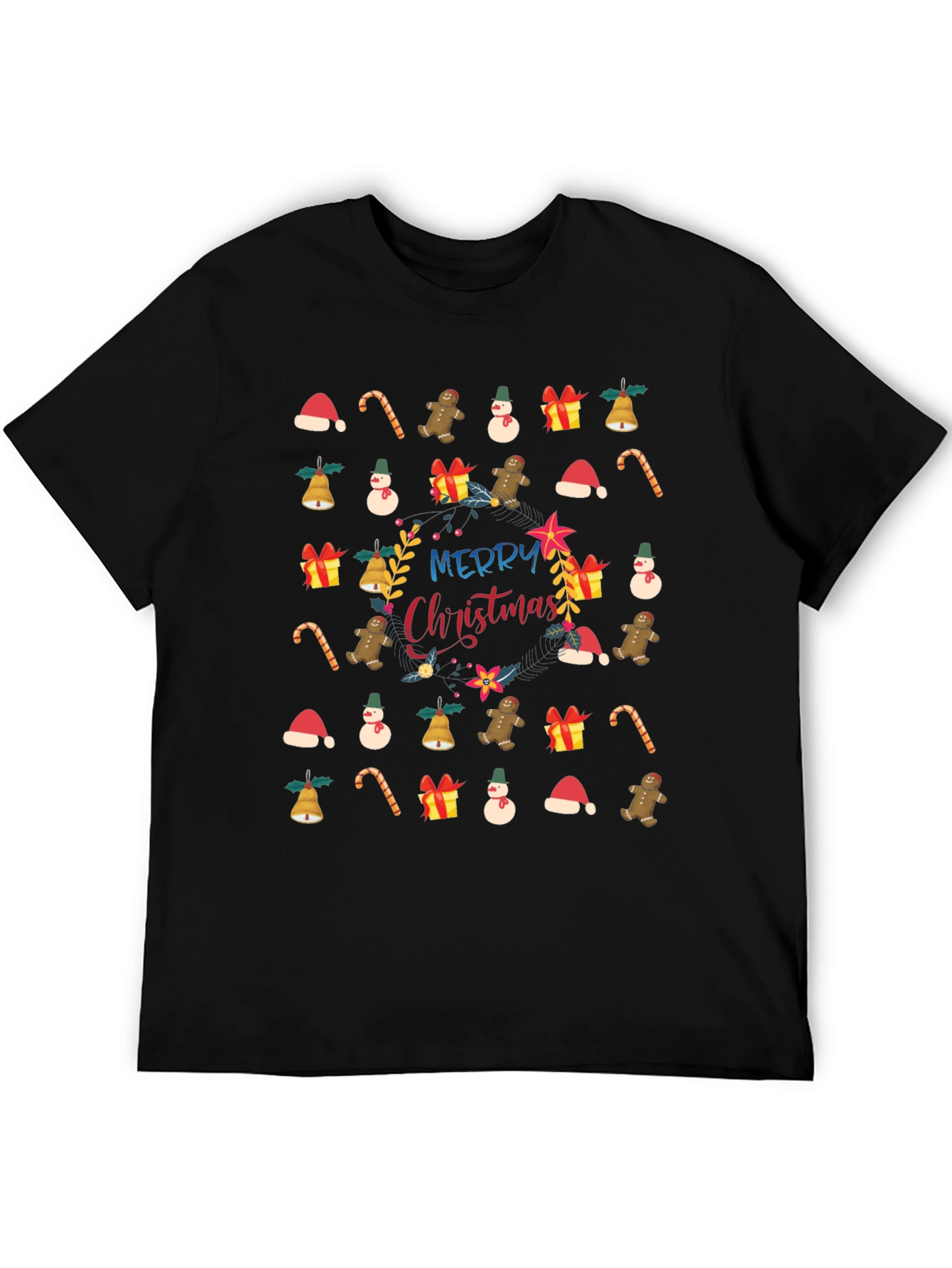Festive Christmas Print T-Shirt