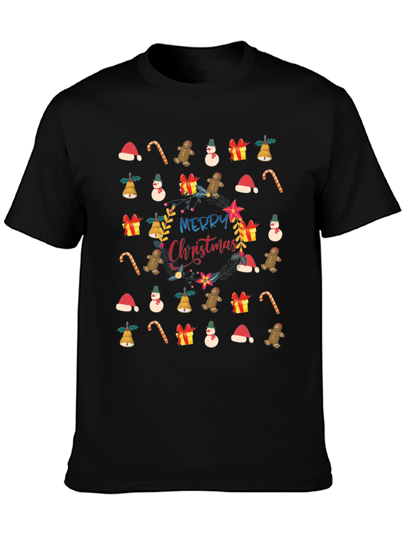 Festive Christmas Print T-Shirt