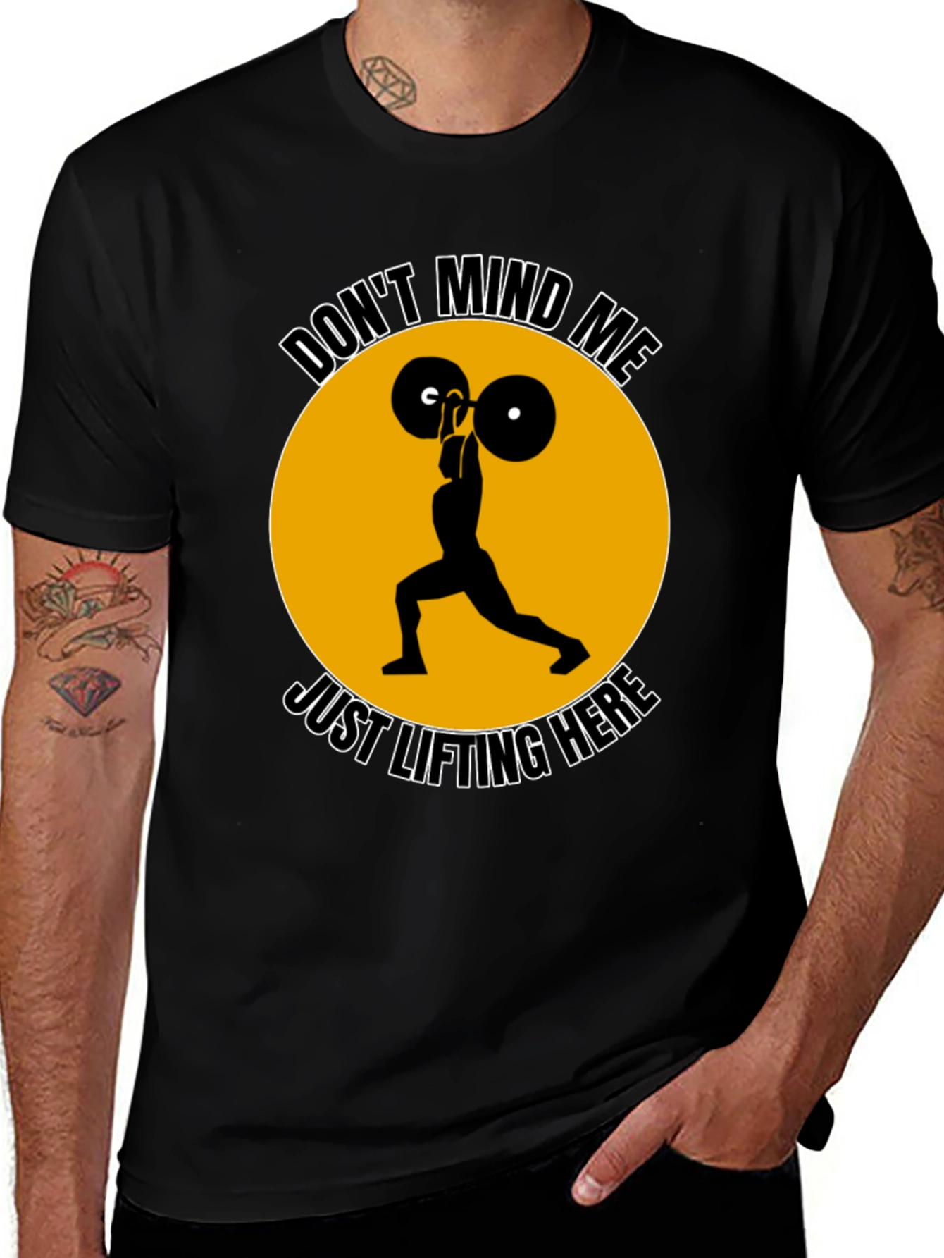 Dont Mind Me Lifting T-Shirt