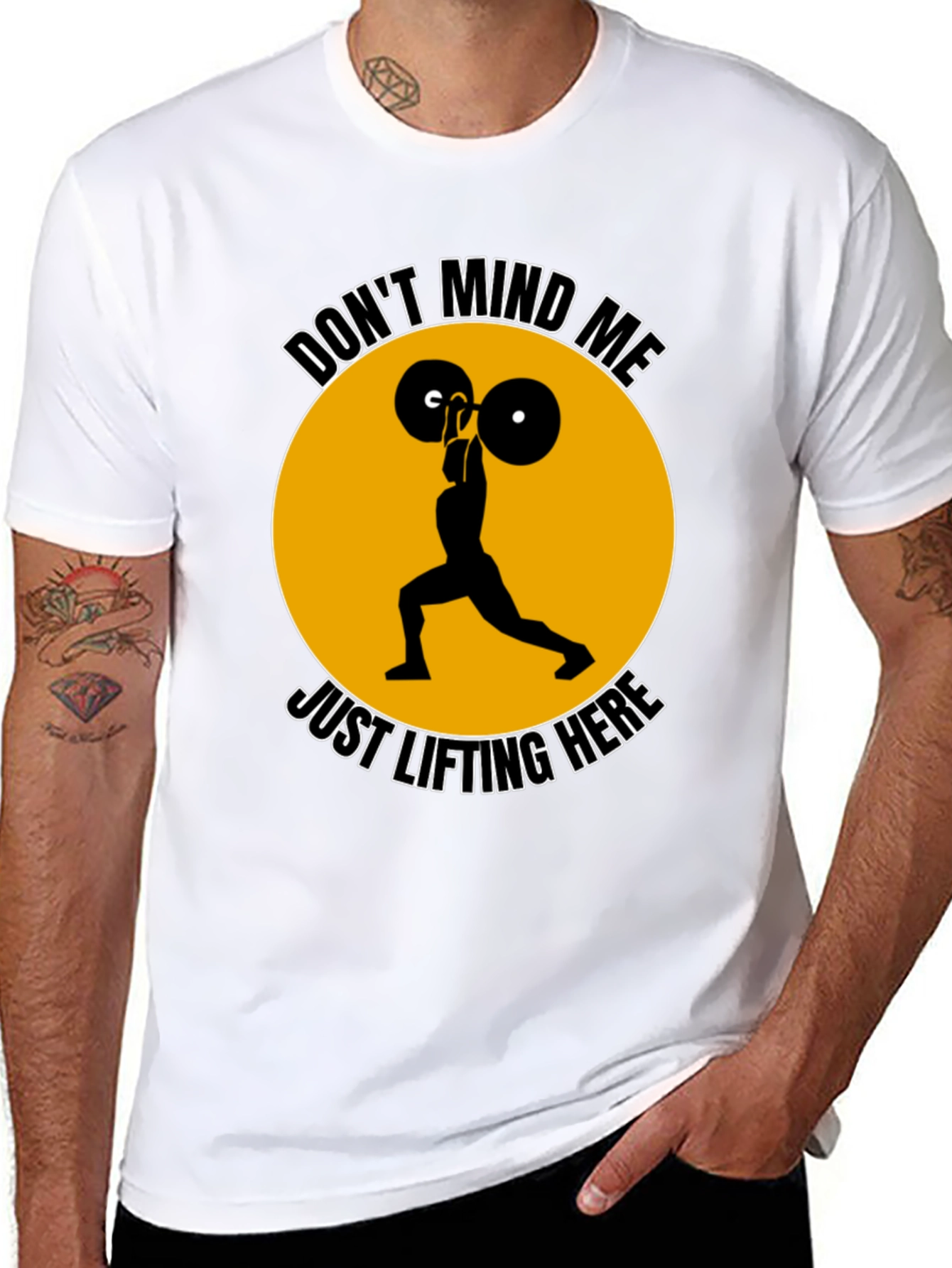 Dont Mind Me Lifting T-Shirt
