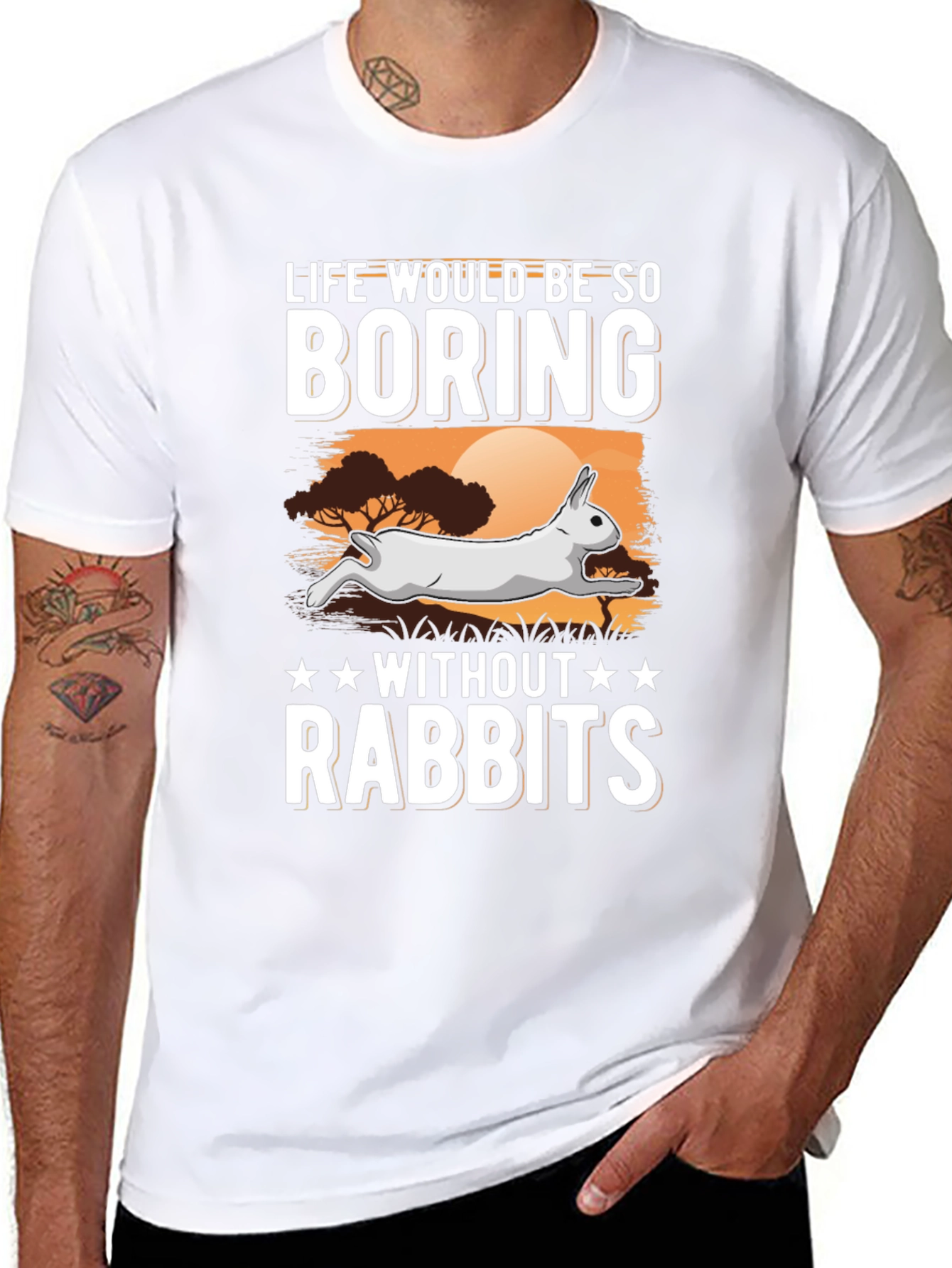 Life Would Be So Boring Without Rabbits T-Shirt