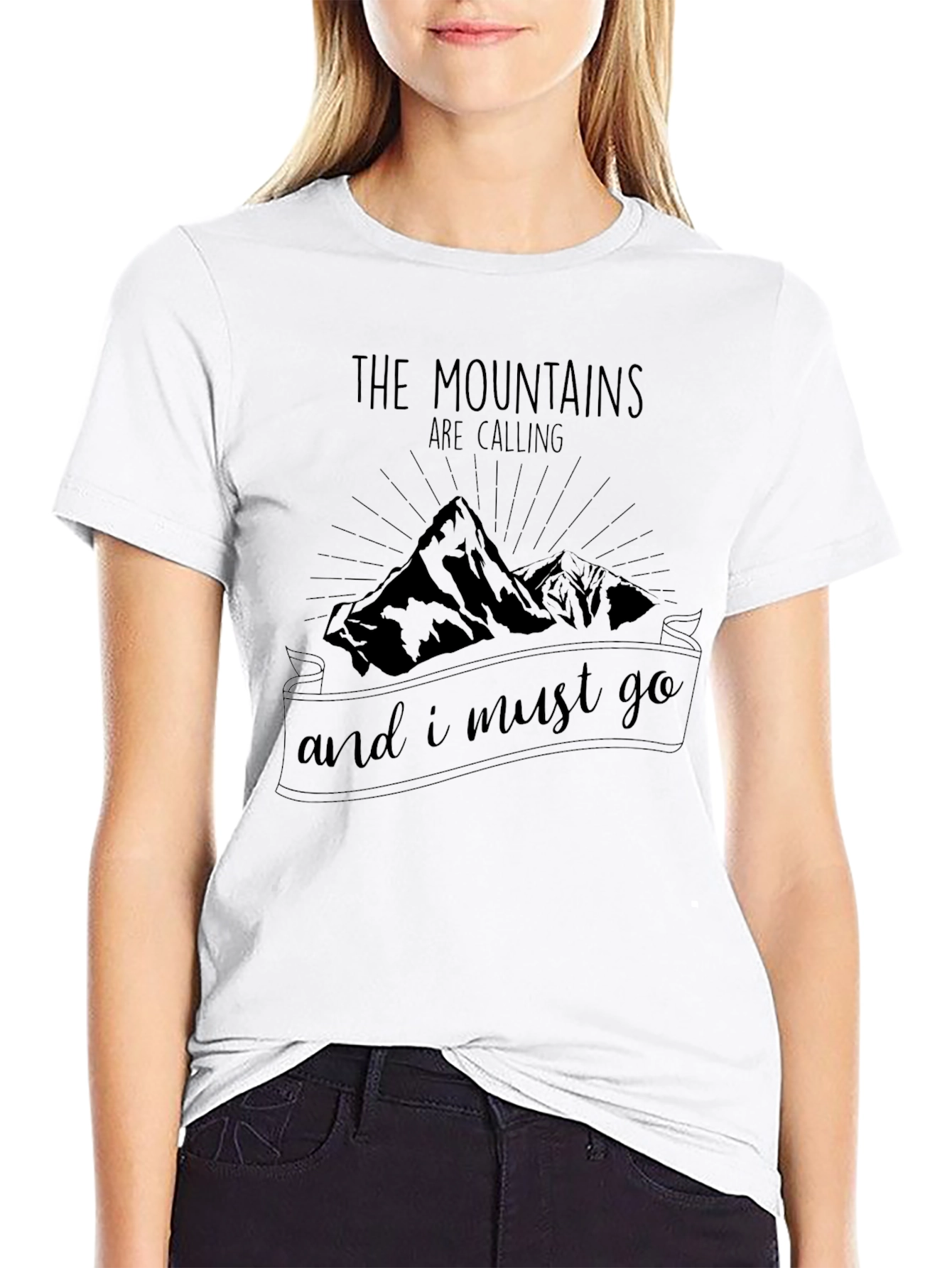 Mountains Are Calling Tee