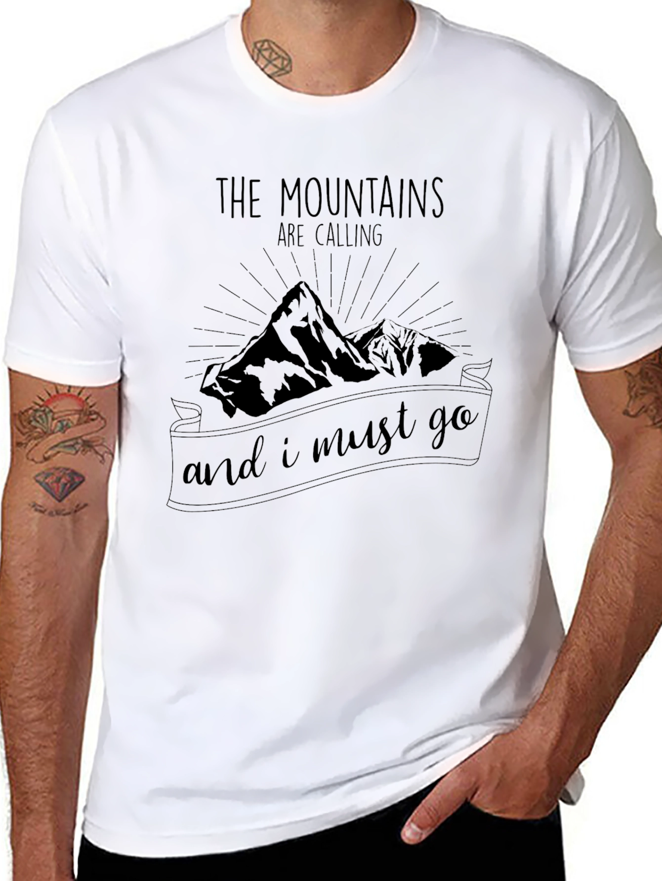 Mountains Are Calling Tee