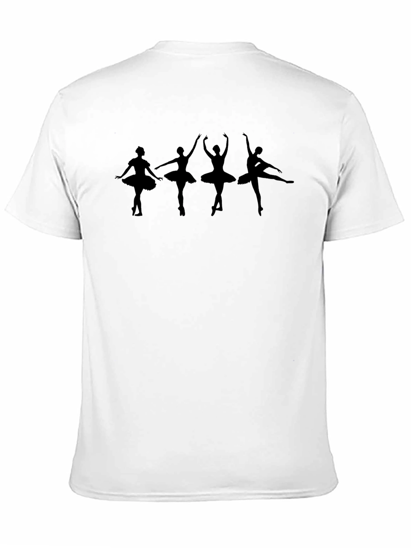 Dancing Ballerinas Black Graphic Tee