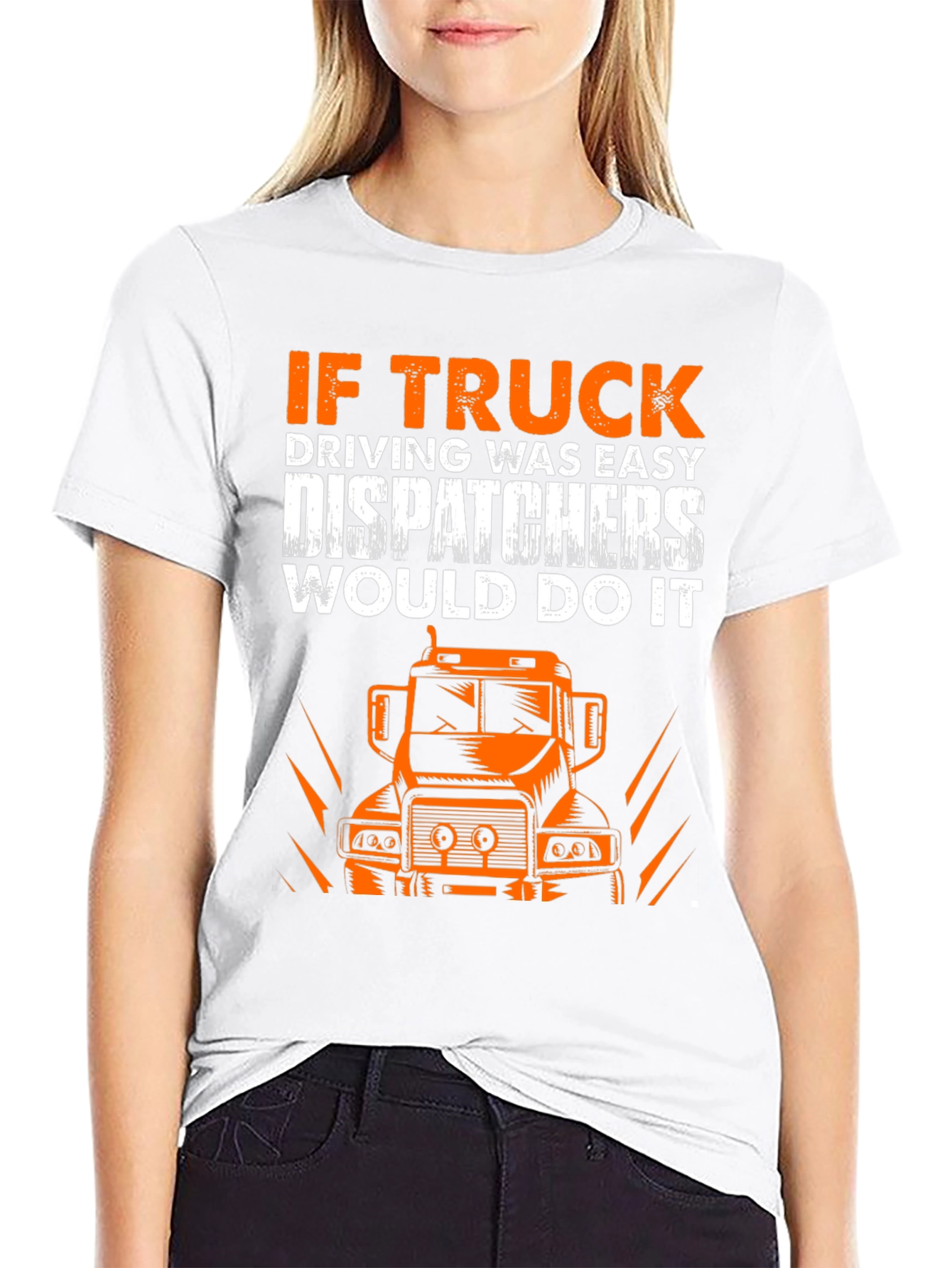 Trucker Humor Graphic Tee - Dispatchers Joke