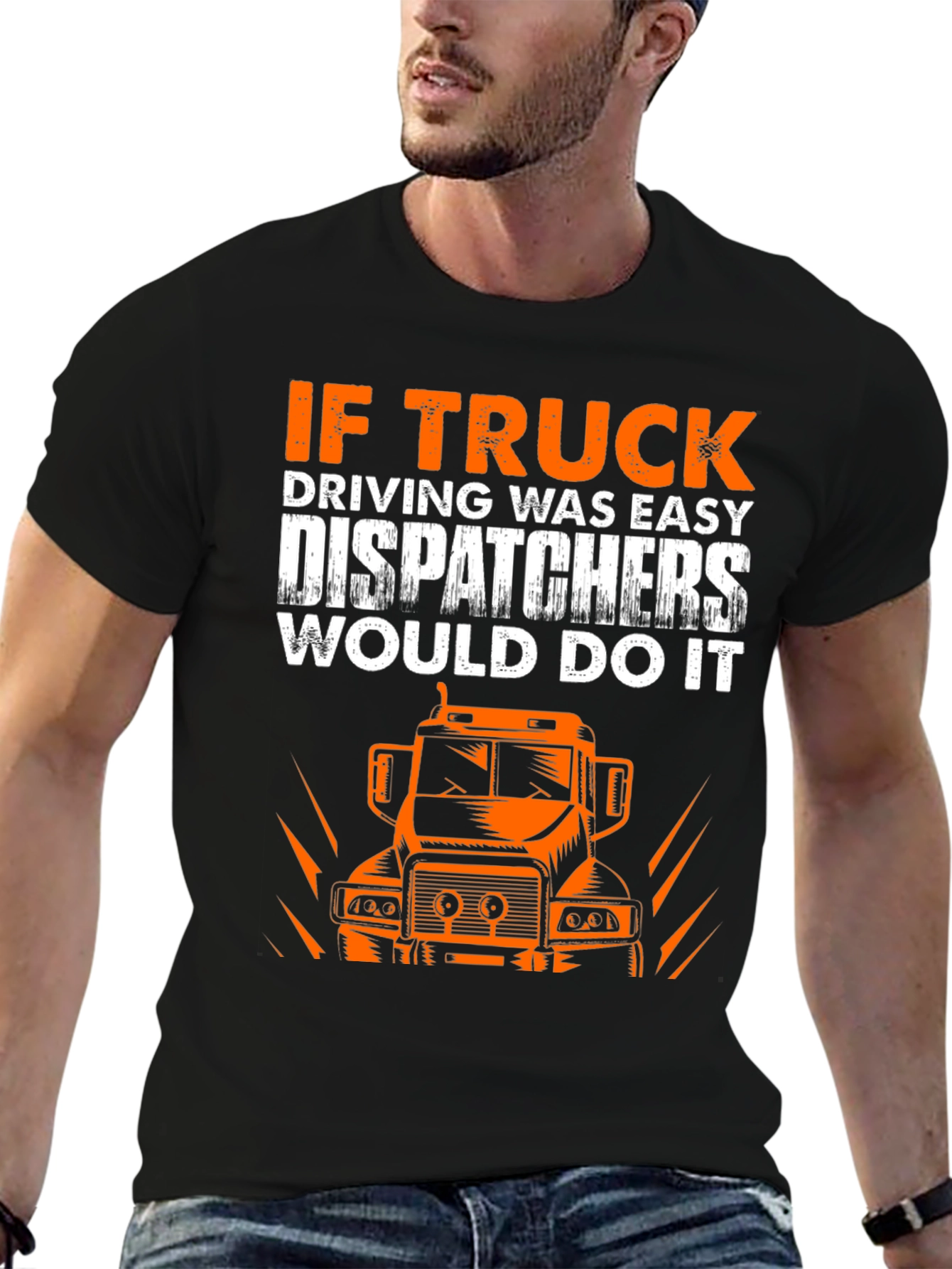 Trucker Humor Graphic Tee - Dispatchers Joke