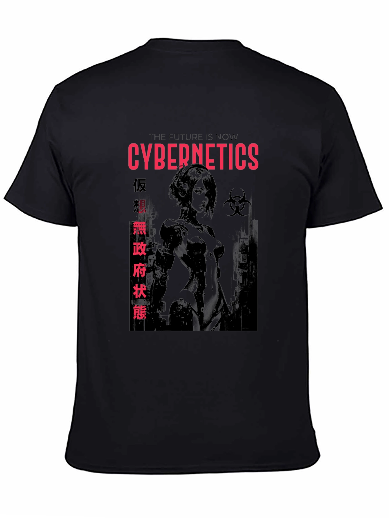Cybernetics Graphic Print T-Shirt