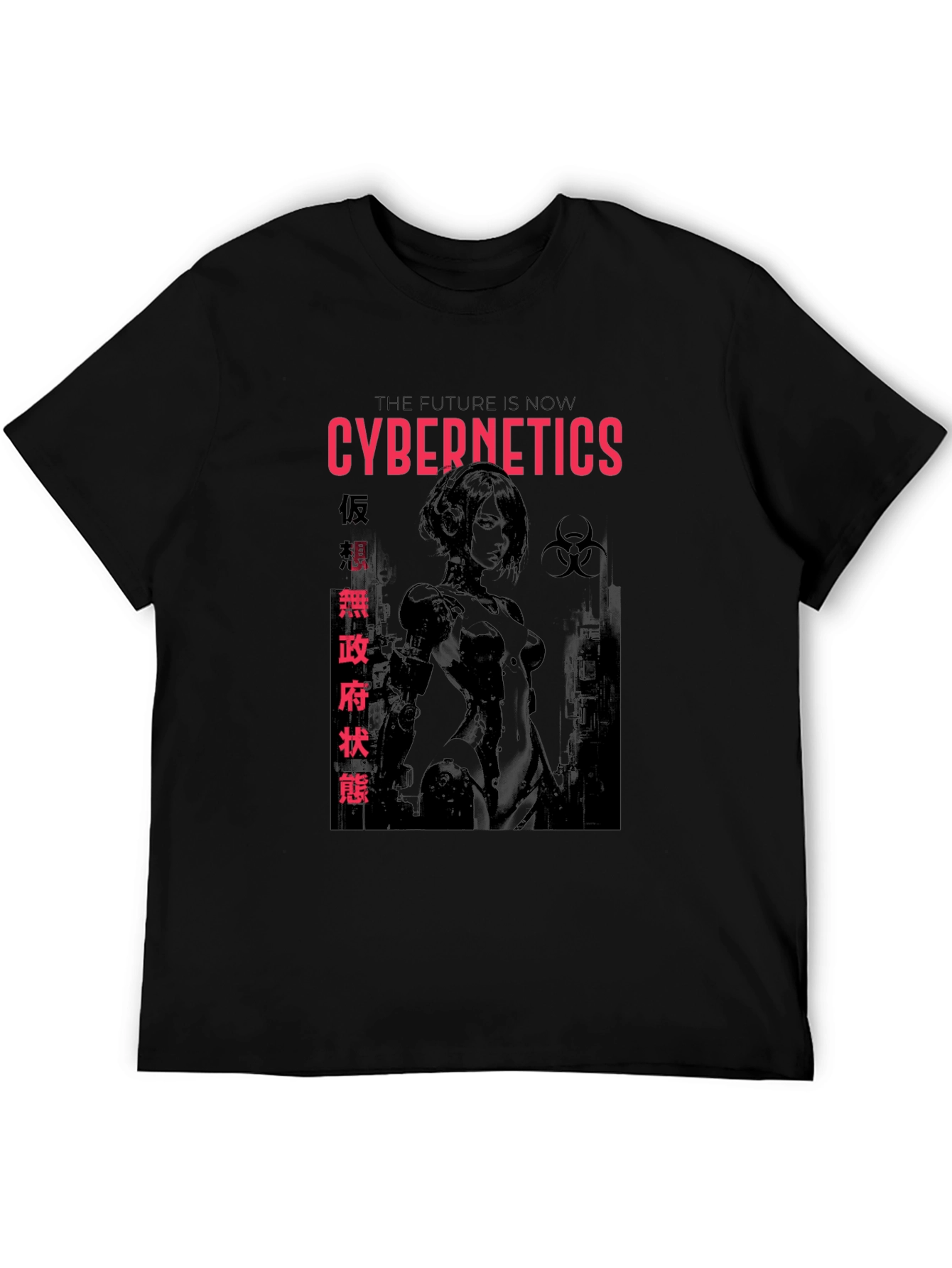 Cybernetics Graphic Print T-Shirt