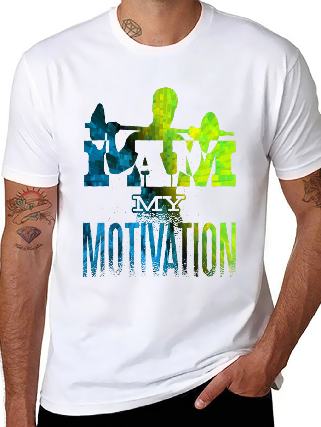 I AM MY MOTIVATION Gym T-Shirt