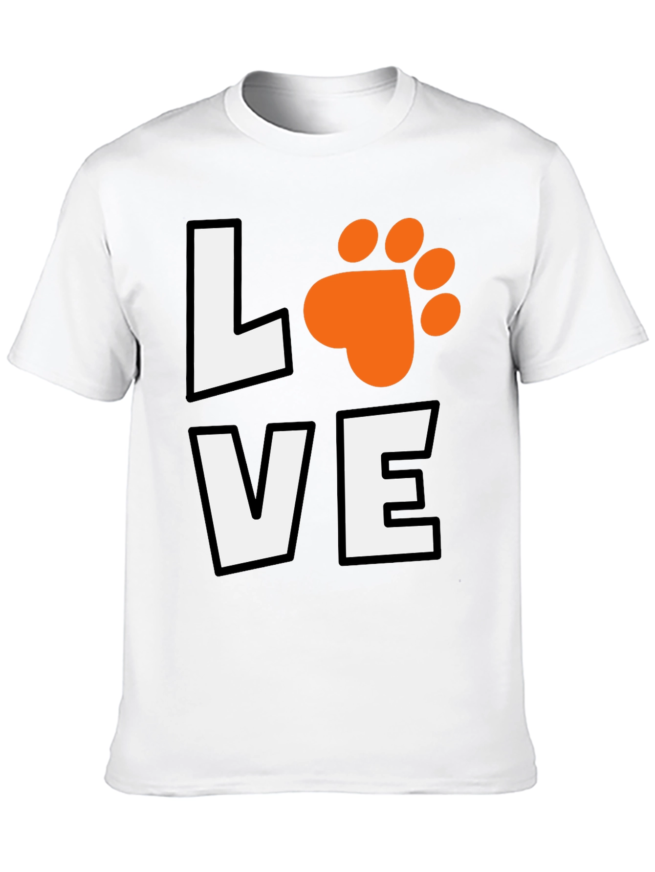 Love Dog Paw T-Shirt