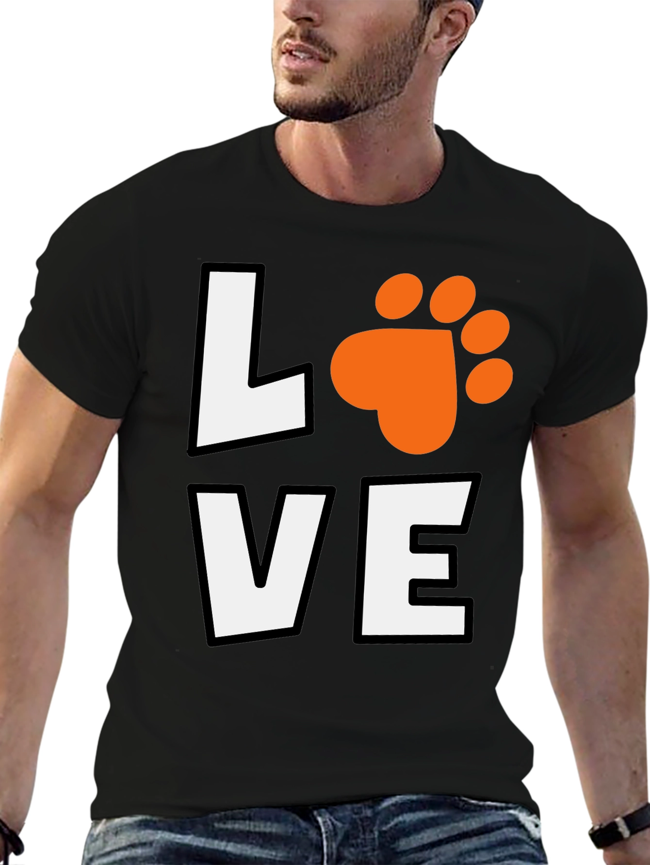 Love Dog Paw T-Shirt