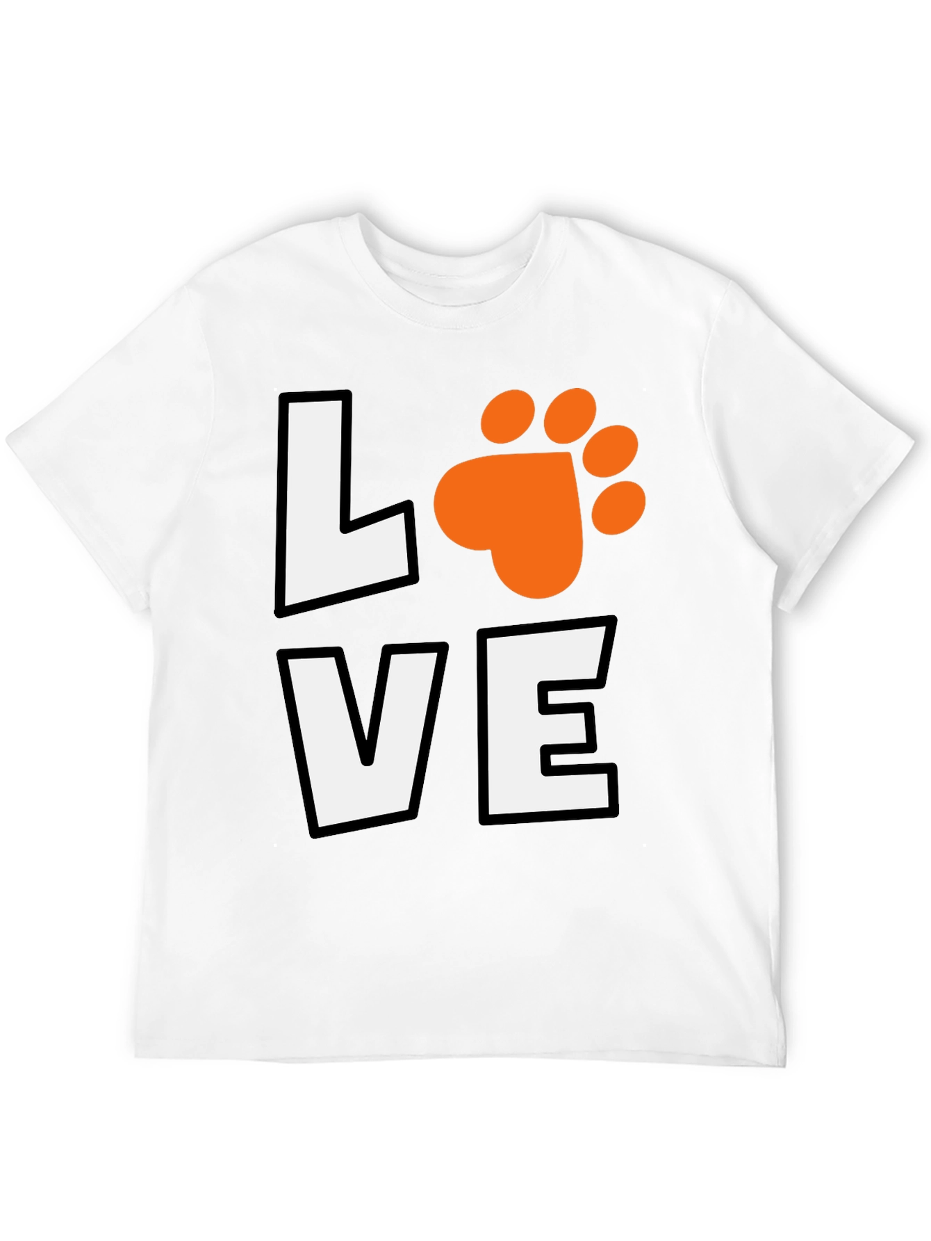 Love Dog Paw T-Shirt