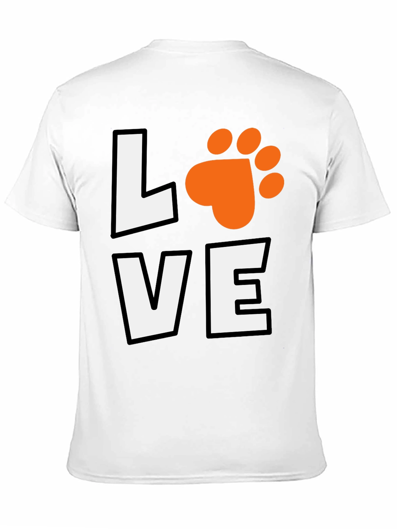 Love Dog Paw T-Shirt