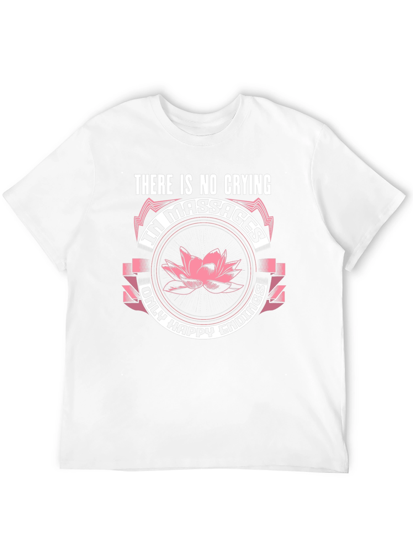 Massages Only Happy Endings Graphic T-Shirt