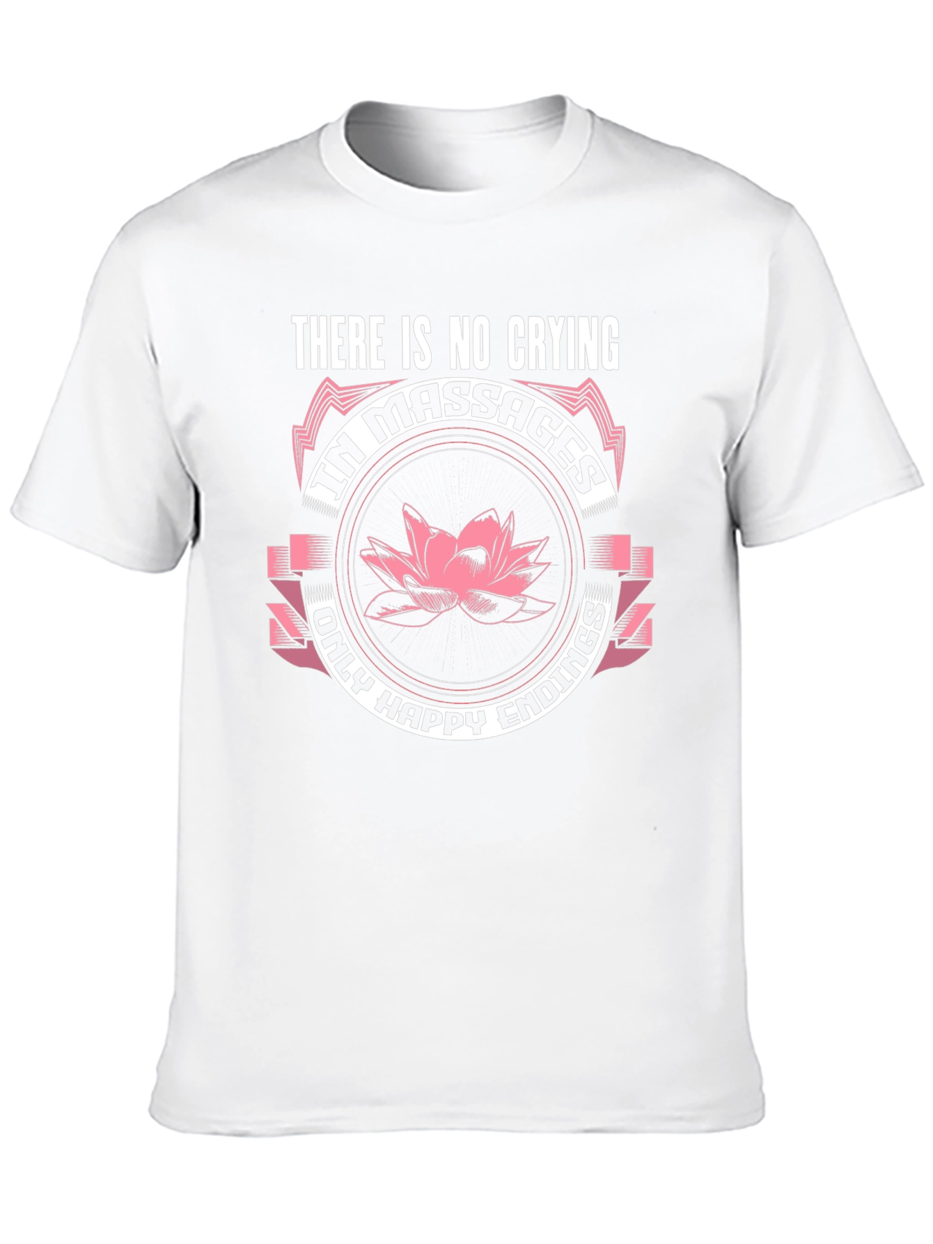 Massages Only Happy Endings Graphic T-Shirt
