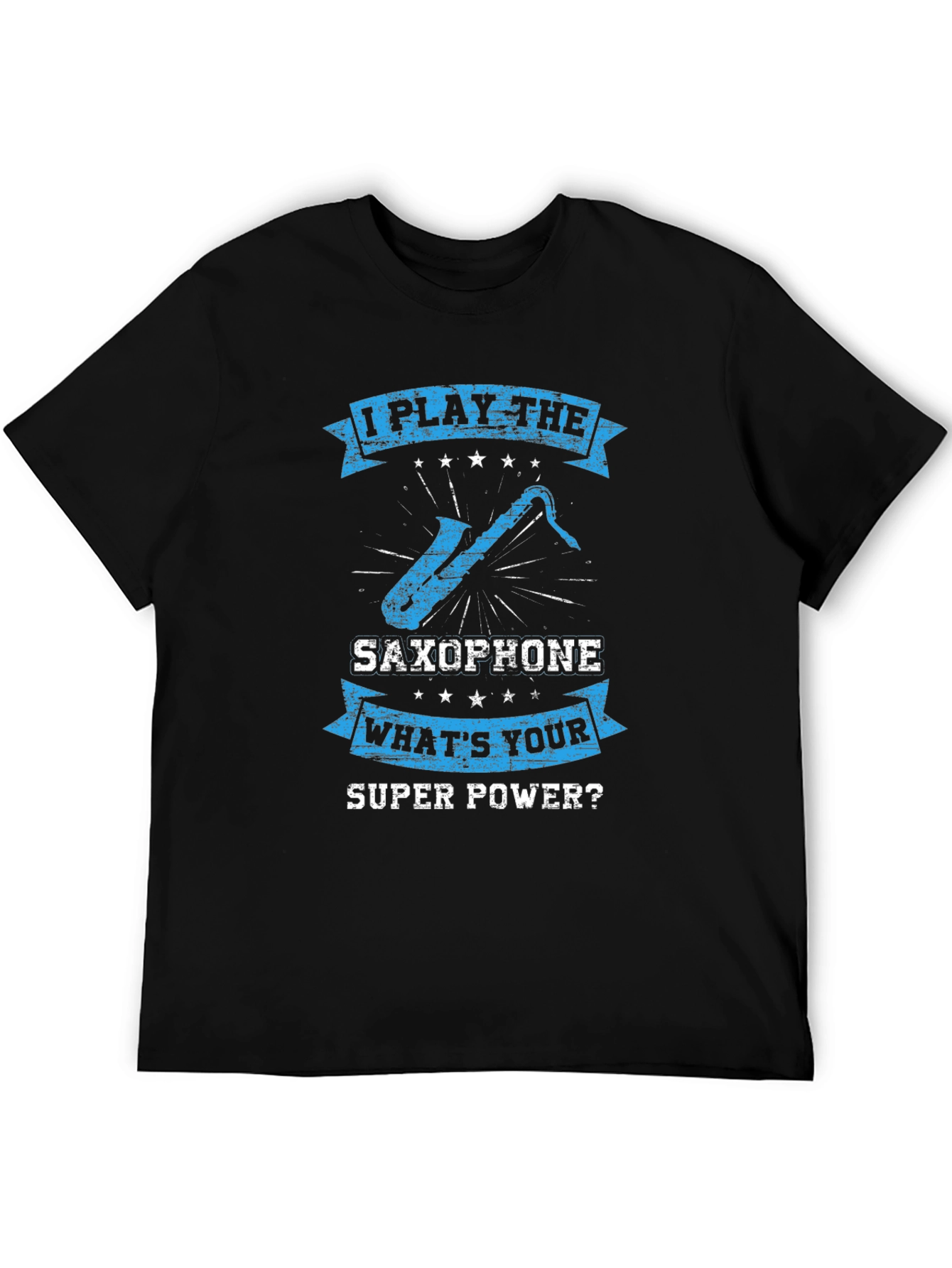 Saxophone Superpower T-Shirt - Musician Tee