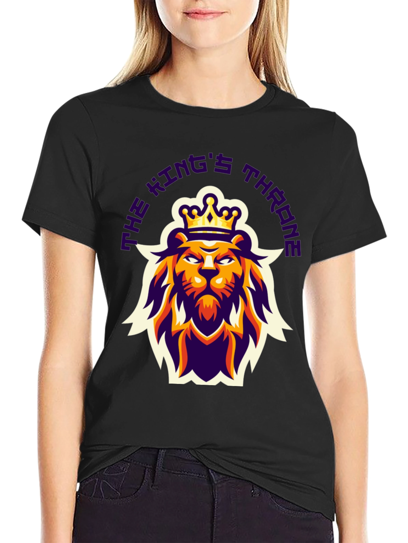 The Kings Throne Lion Graphic Tee