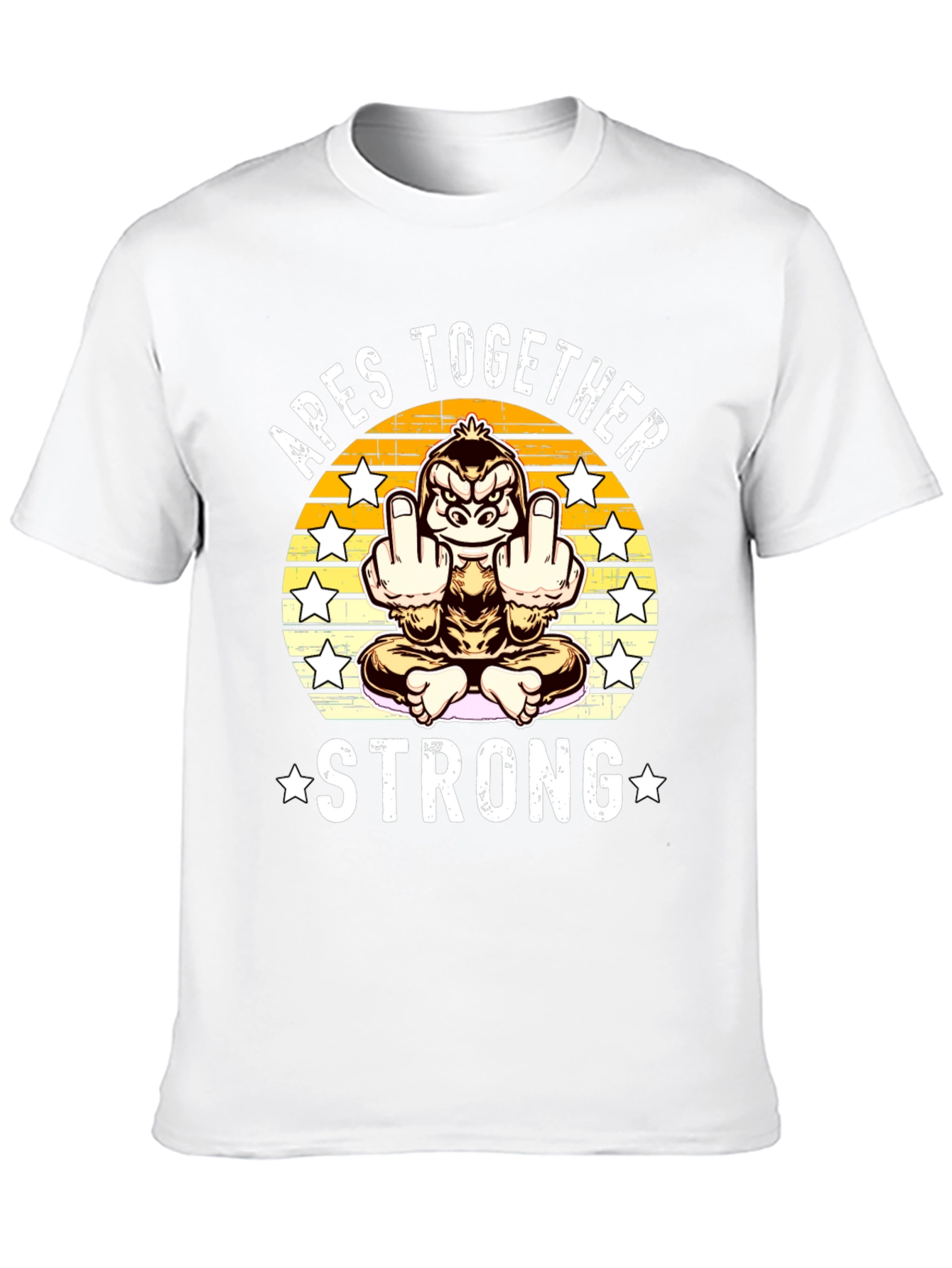 Apes Together Strong T-Shirt Funny Gorilla Tee