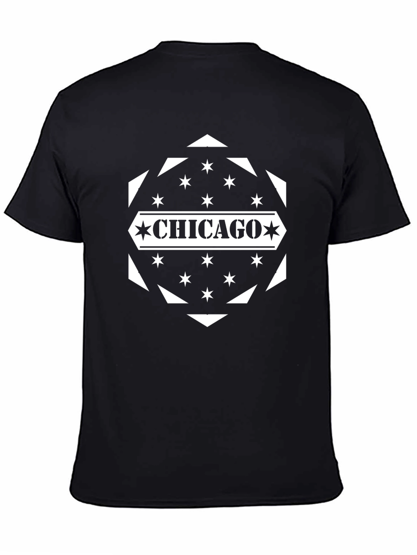 Chicago Graphic Tee - Black