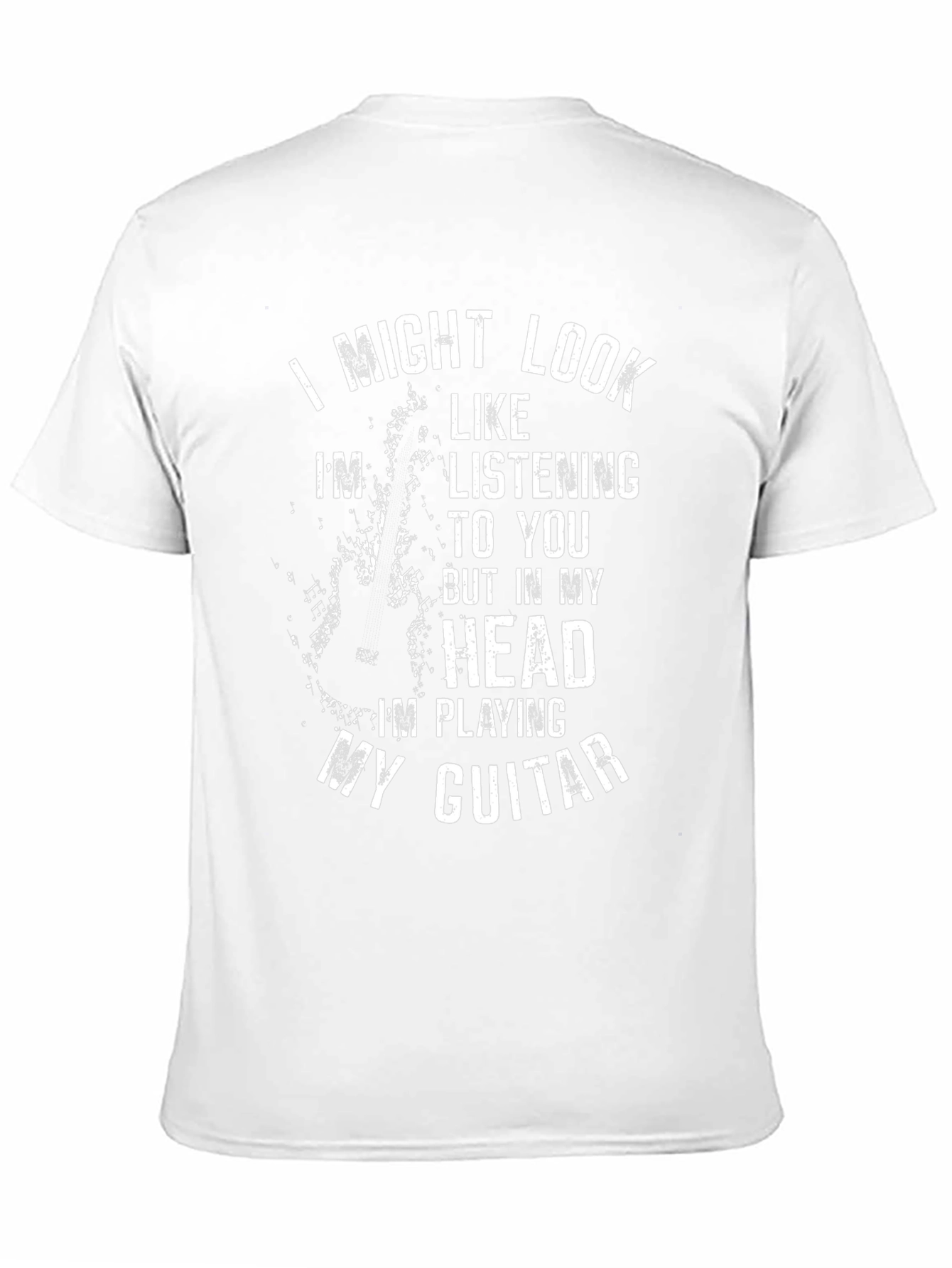 Guitar Head T-Shirt - Musician Gift