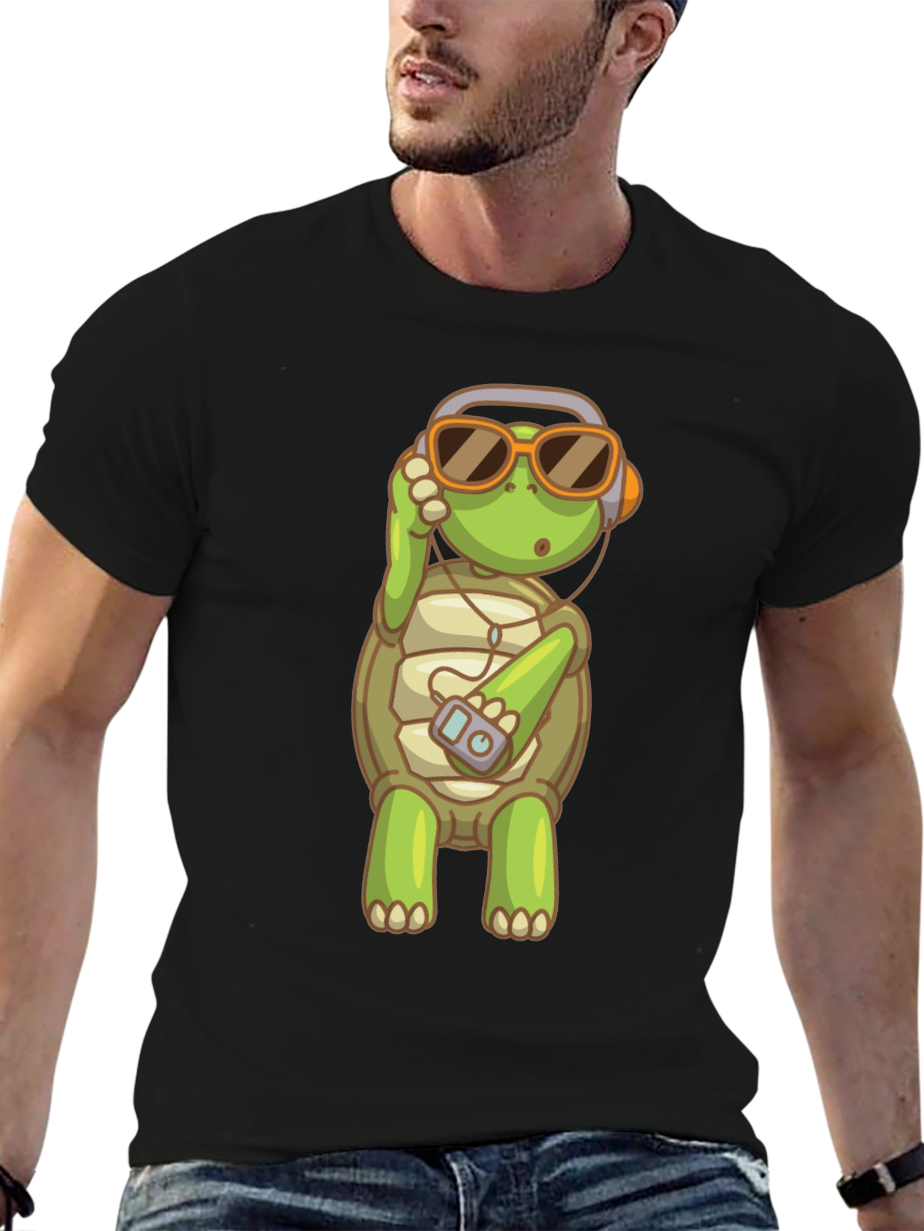 Turtle DJ Graphic T-Shirt