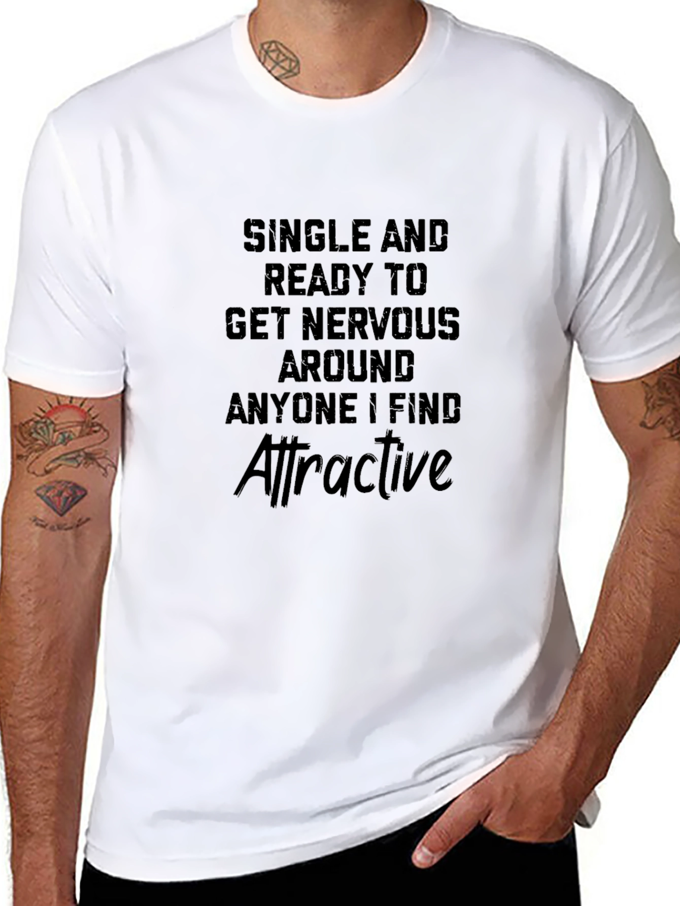 Single & Ready T-Shirt - Funny Dating Tee