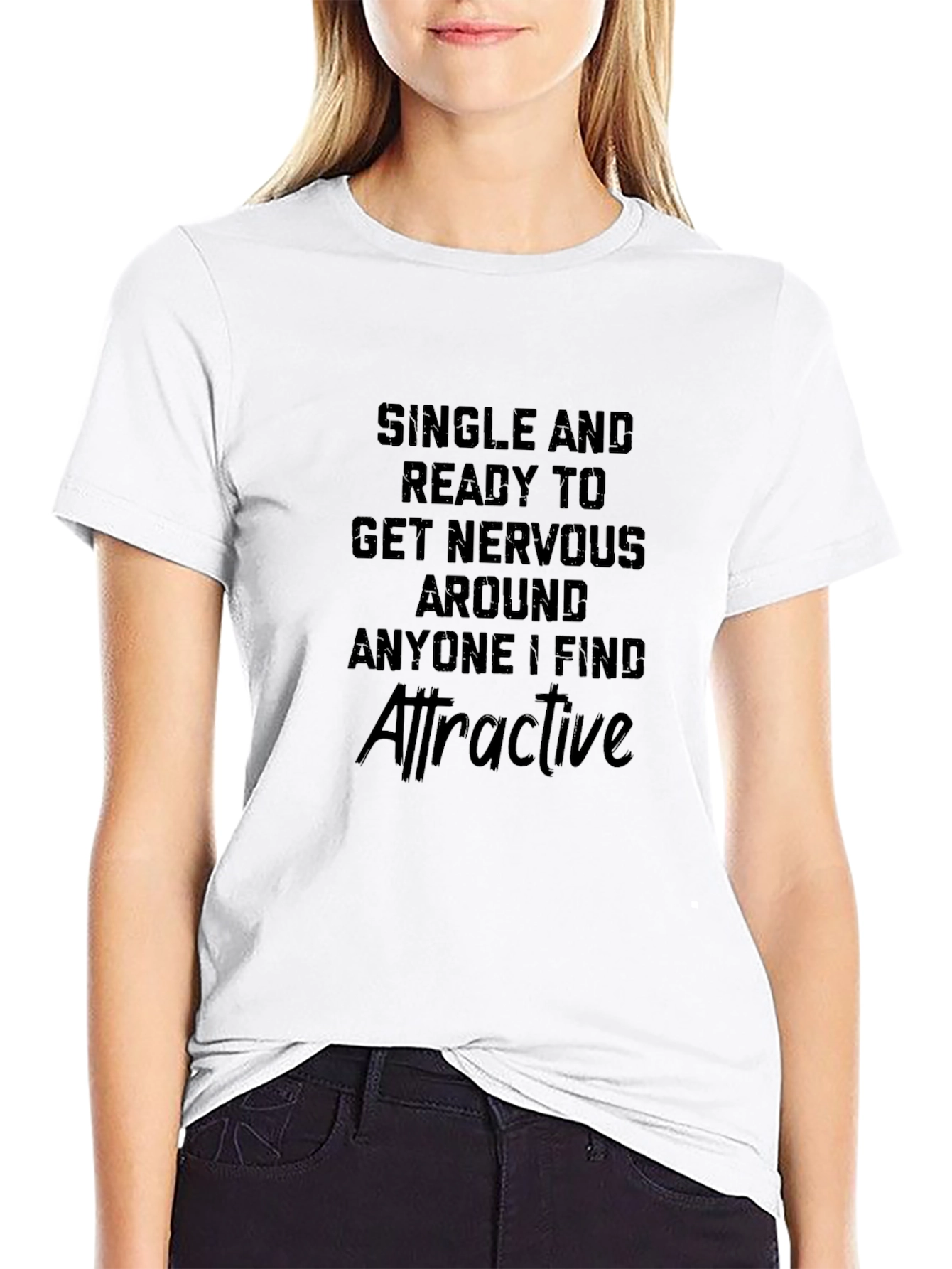 Single & Ready T-Shirt - Funny Dating Tee
