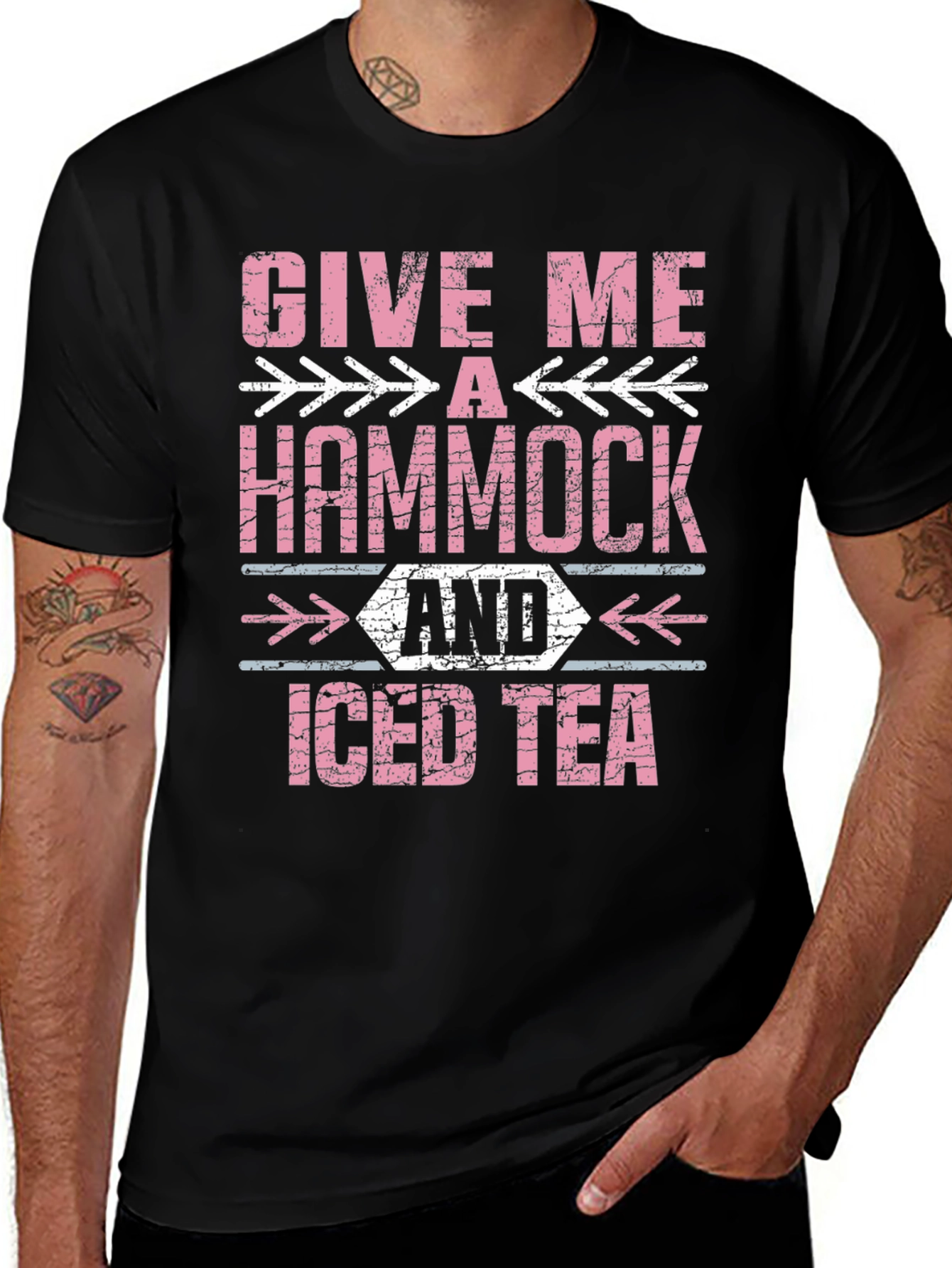 Hammock & Iced Tea Graphic Tee