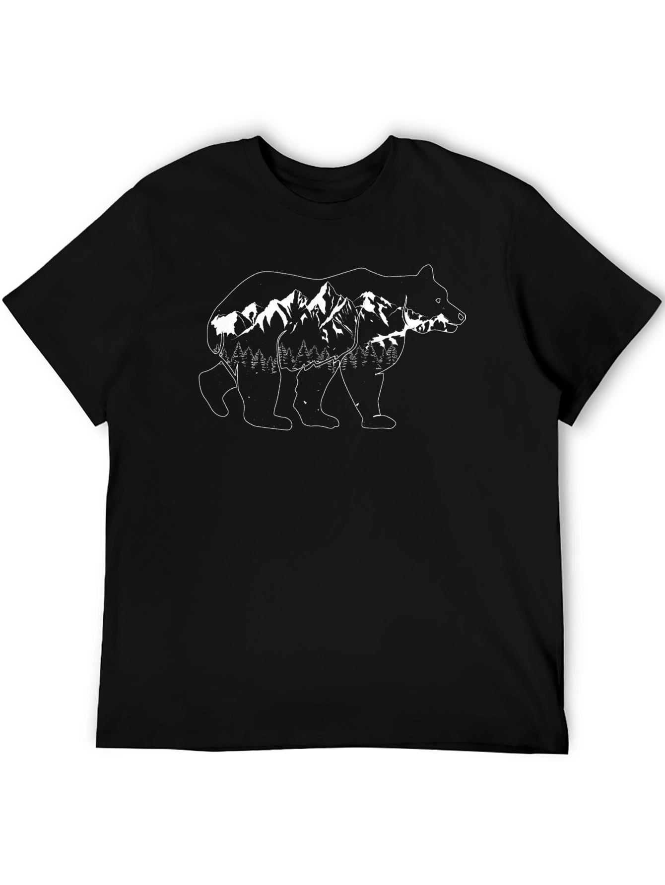 Bear Mountain Graphic Tee - Nature Inspired T-Shirt