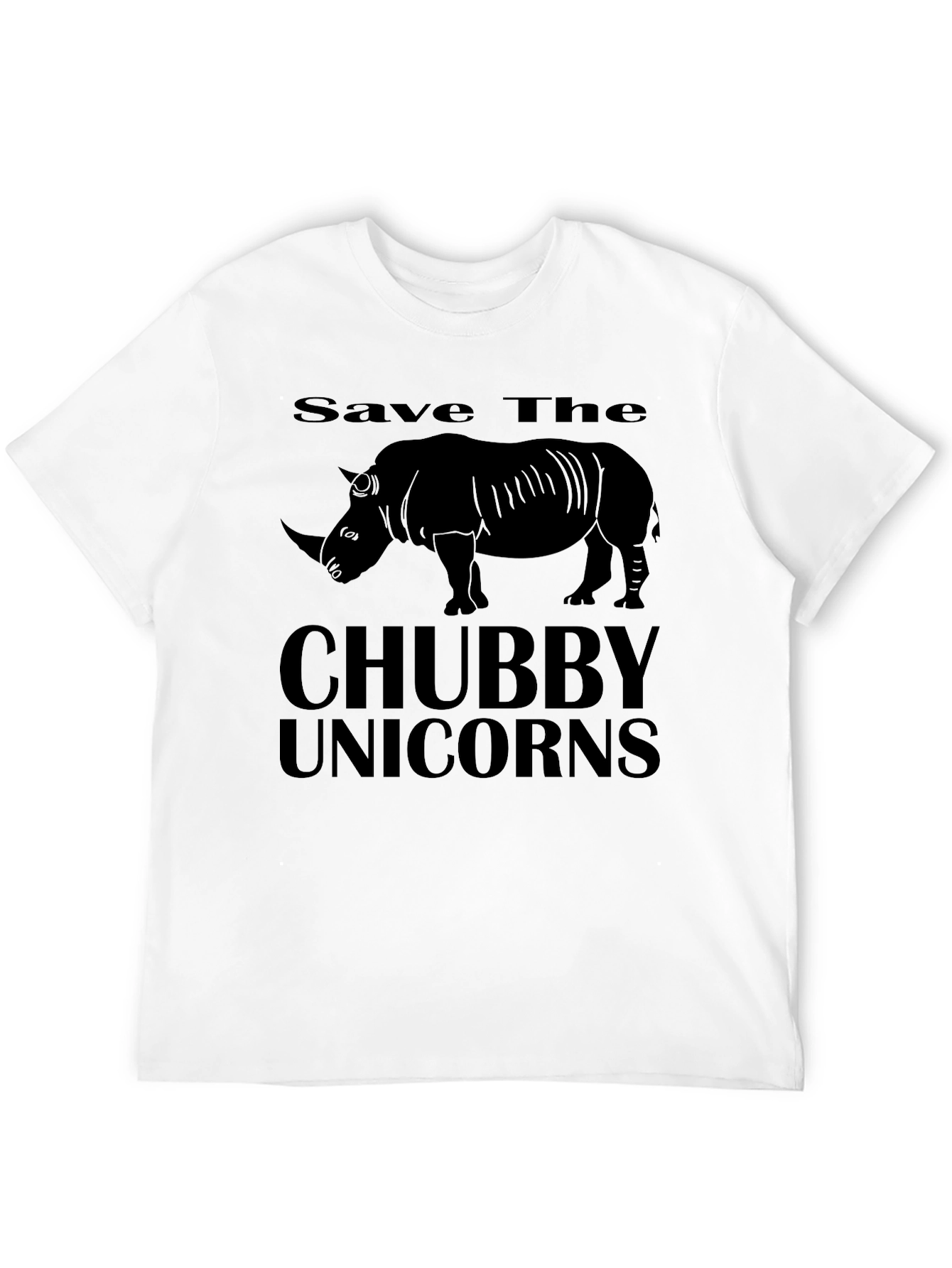 Save The Chubby Unicorns Graphic Tee