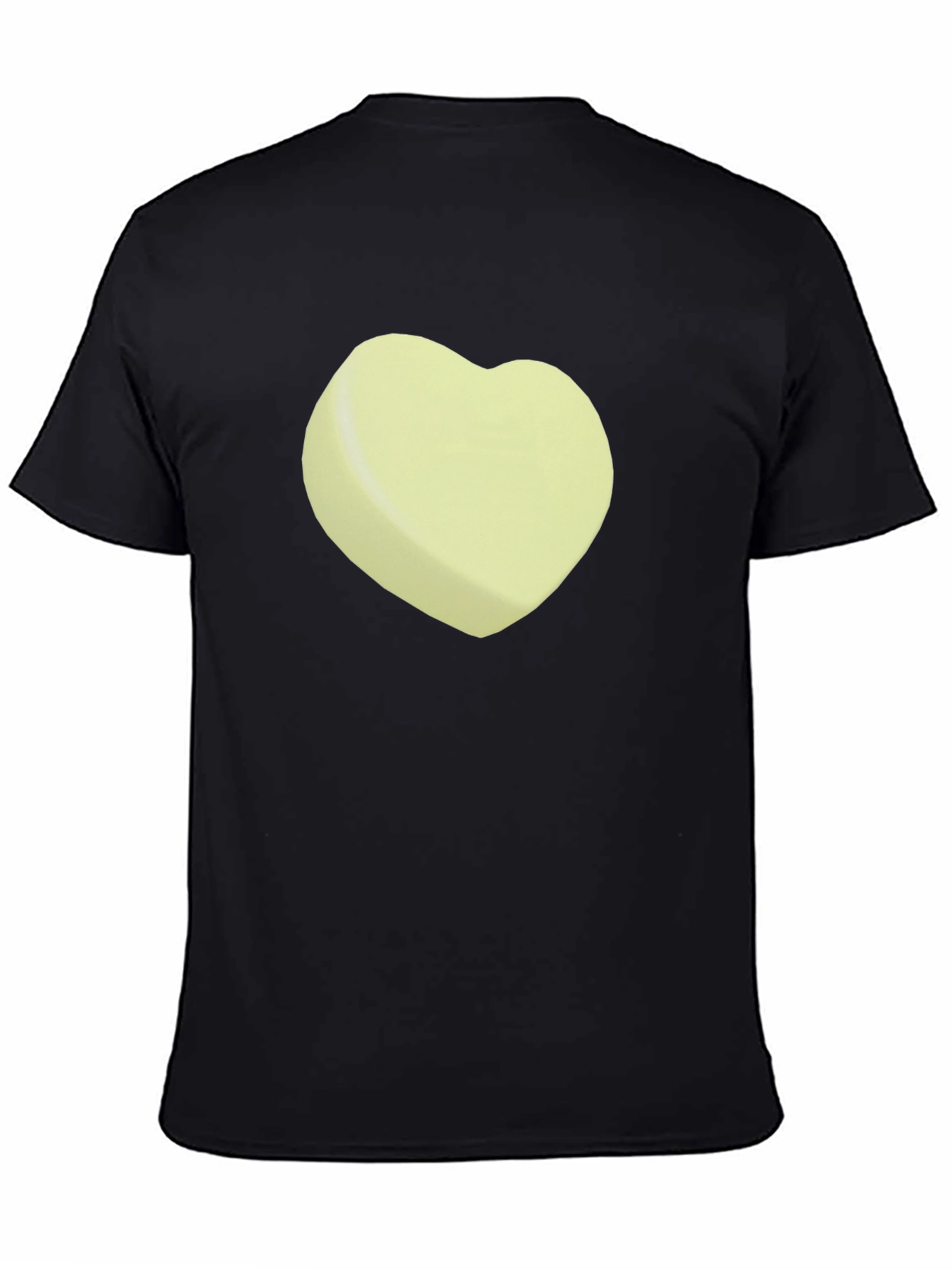 Heart Candy Graphic Black T-Shirt