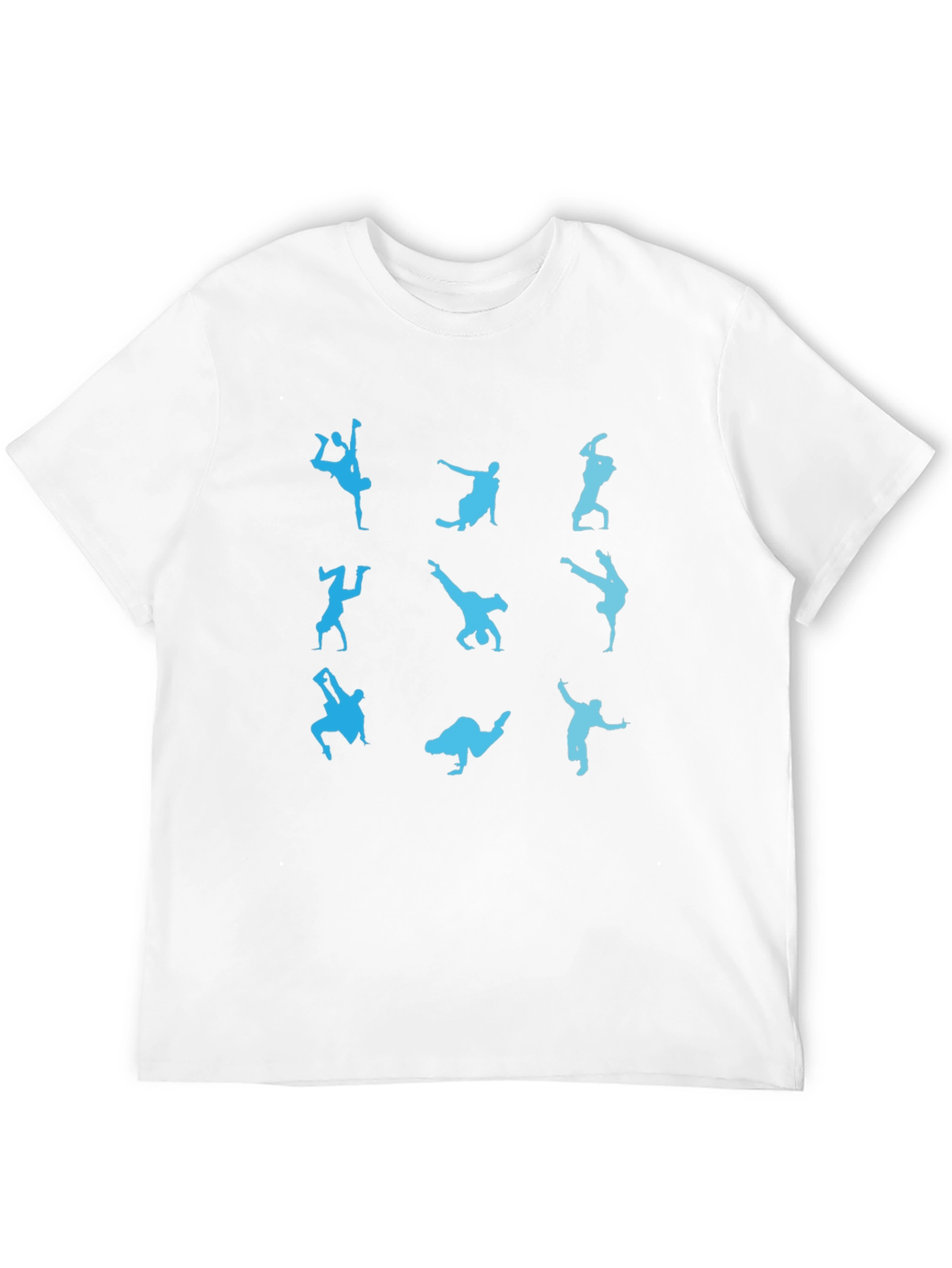 Breakdance Moves Graphic T-Shirt - Black