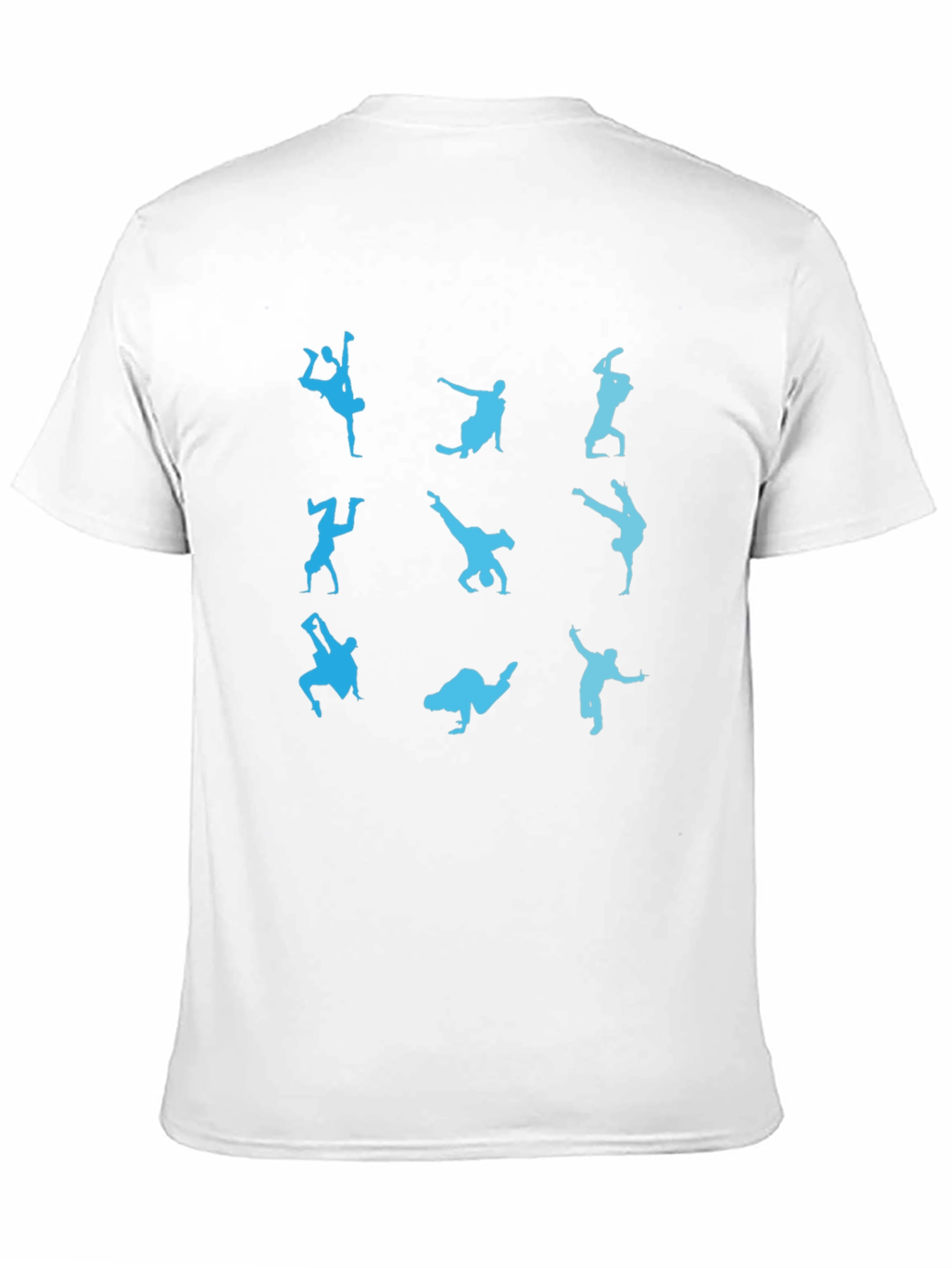 Breakdance Moves Graphic T-Shirt - Black