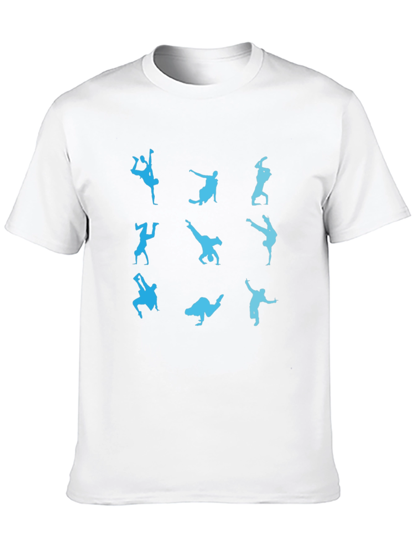 Breakdance Moves Graphic T-Shirt - Black