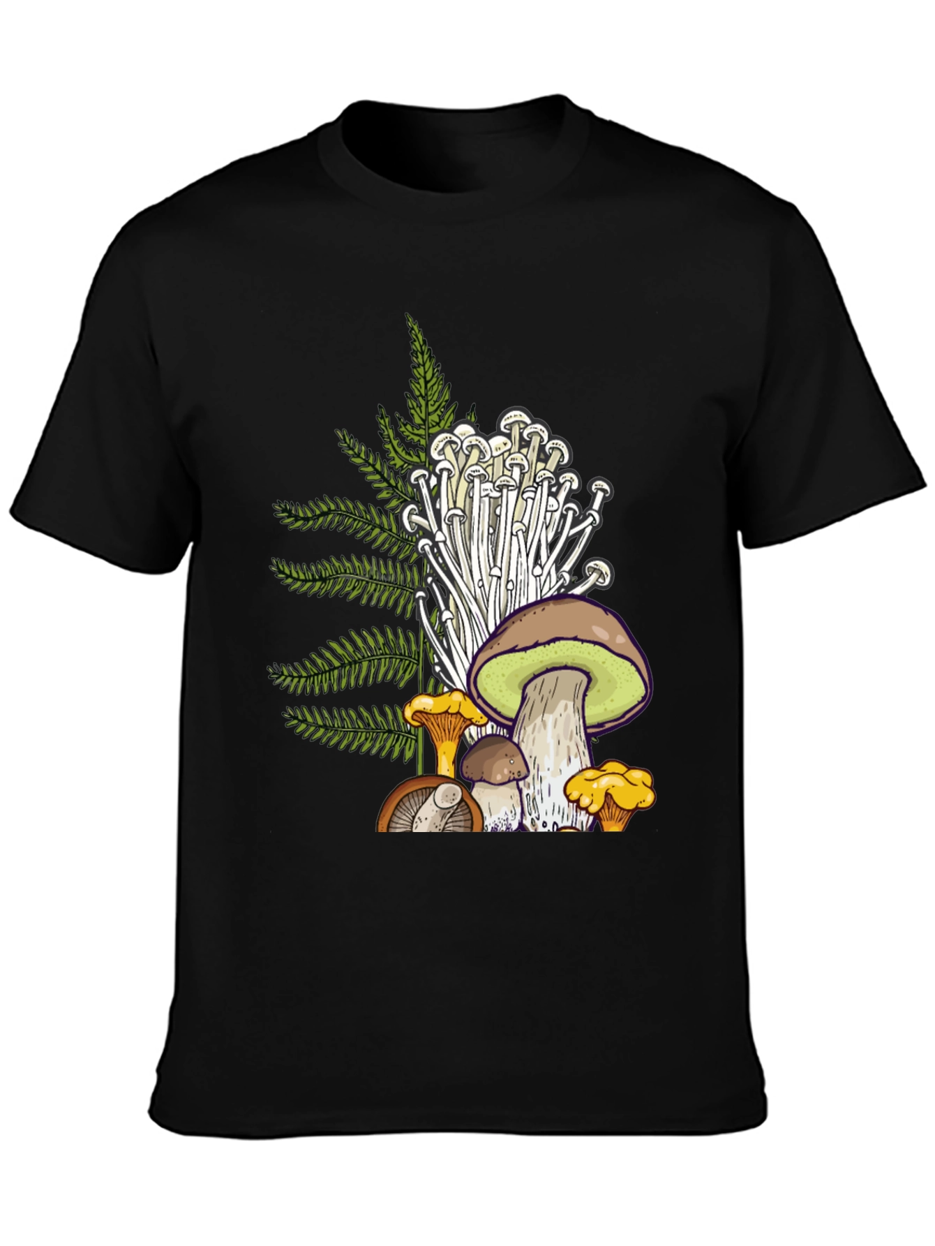 Mushroom Graphic T-Shirt - Nature Inspired Tee