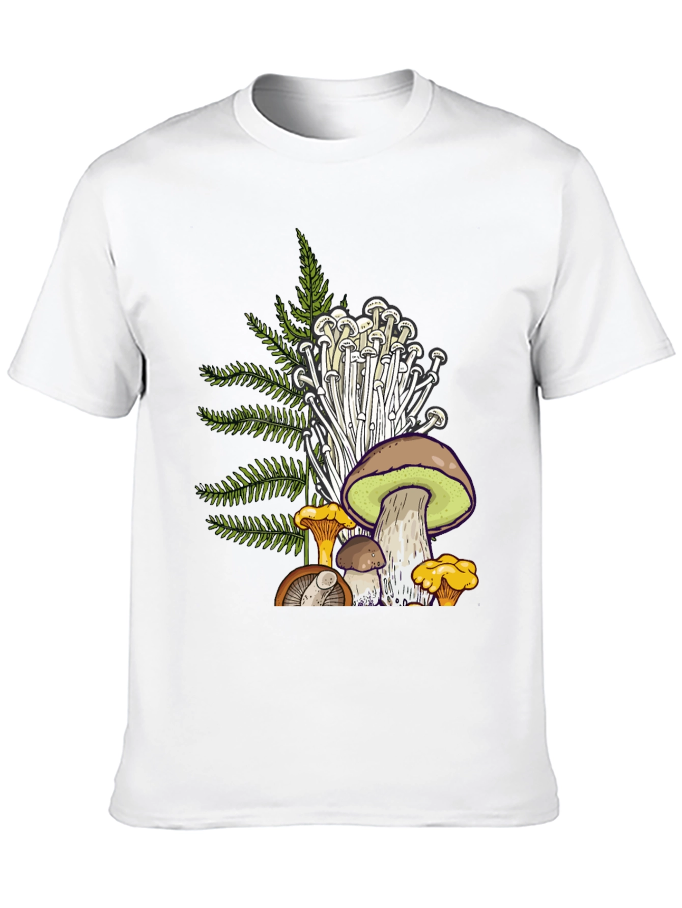 Mushroom Graphic T-Shirt - Nature Inspired Tee