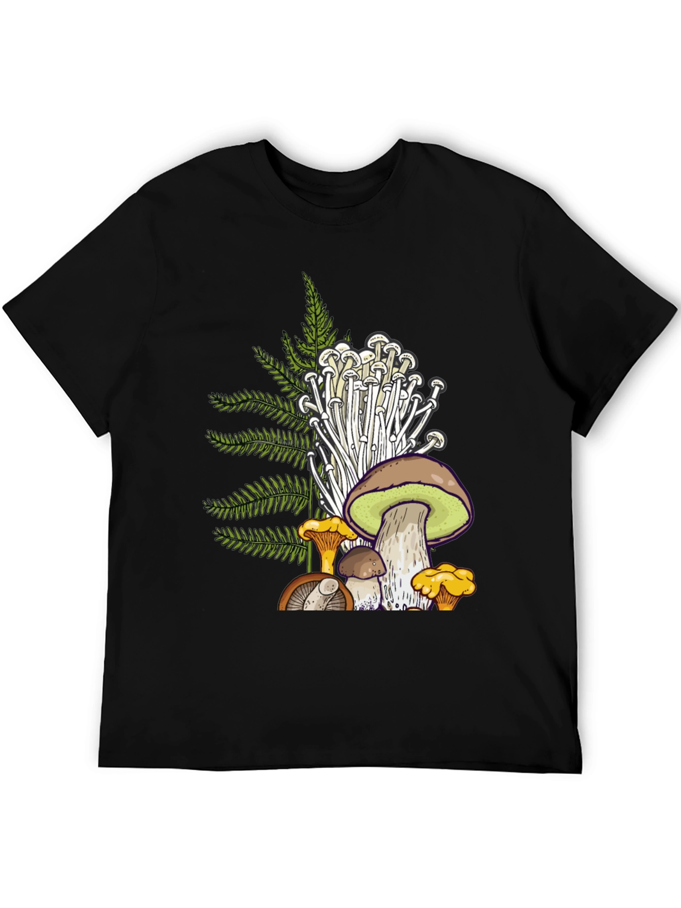Mushroom Graphic T-Shirt - Nature Inspired Tee